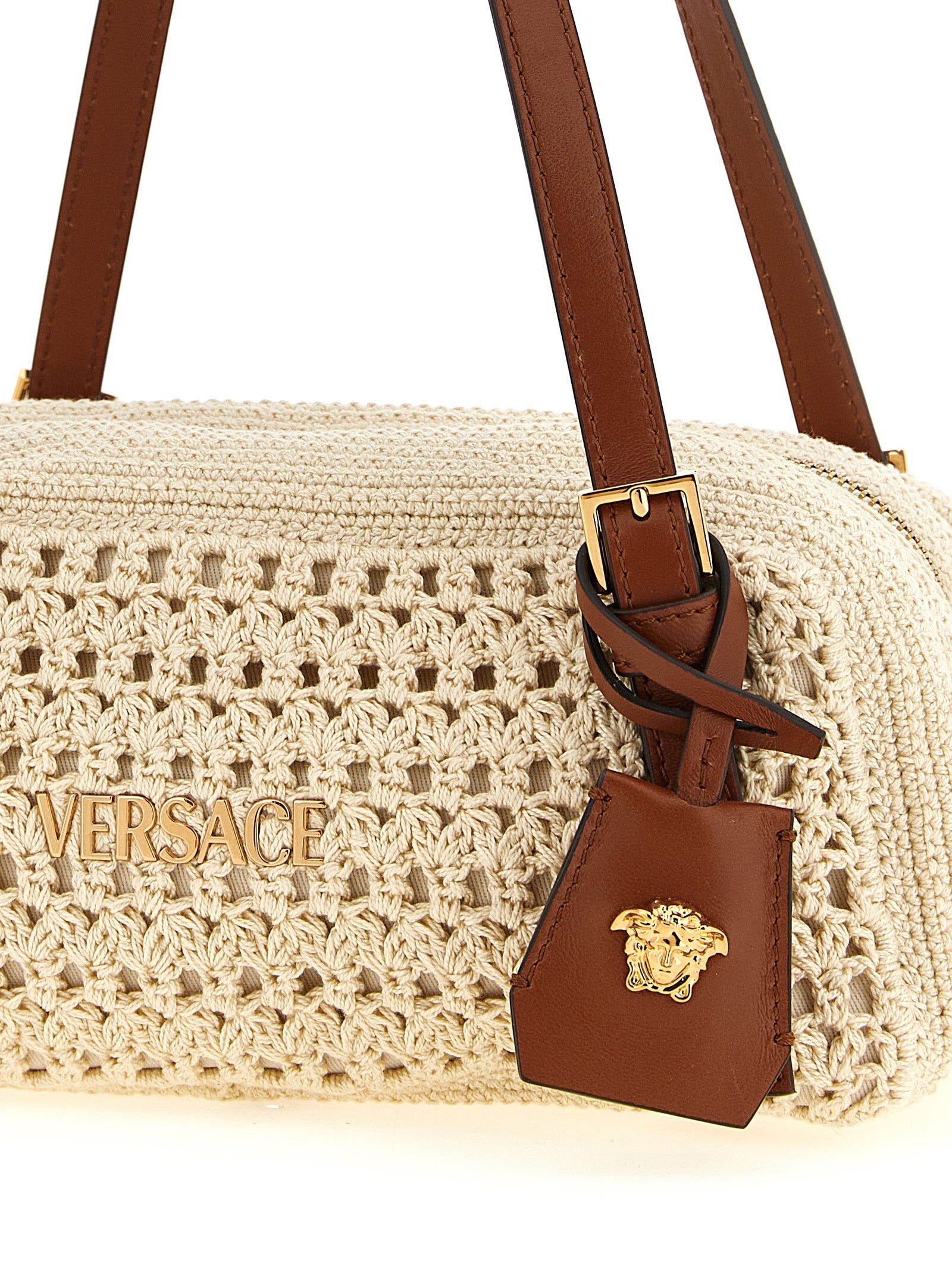 Versace Tag Shoulder Bag