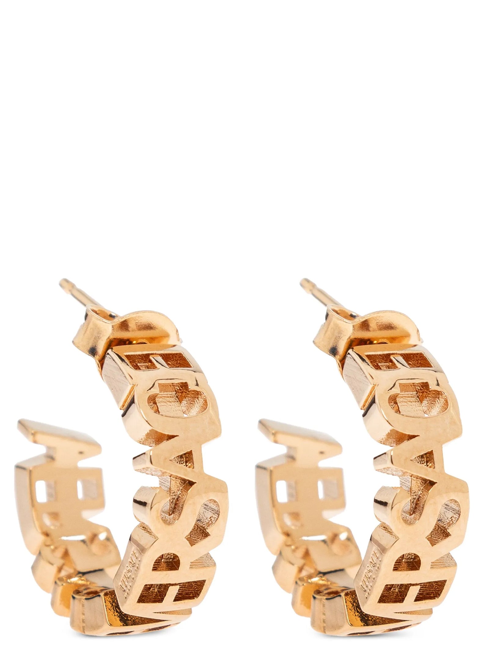 Versace Logo Earrings