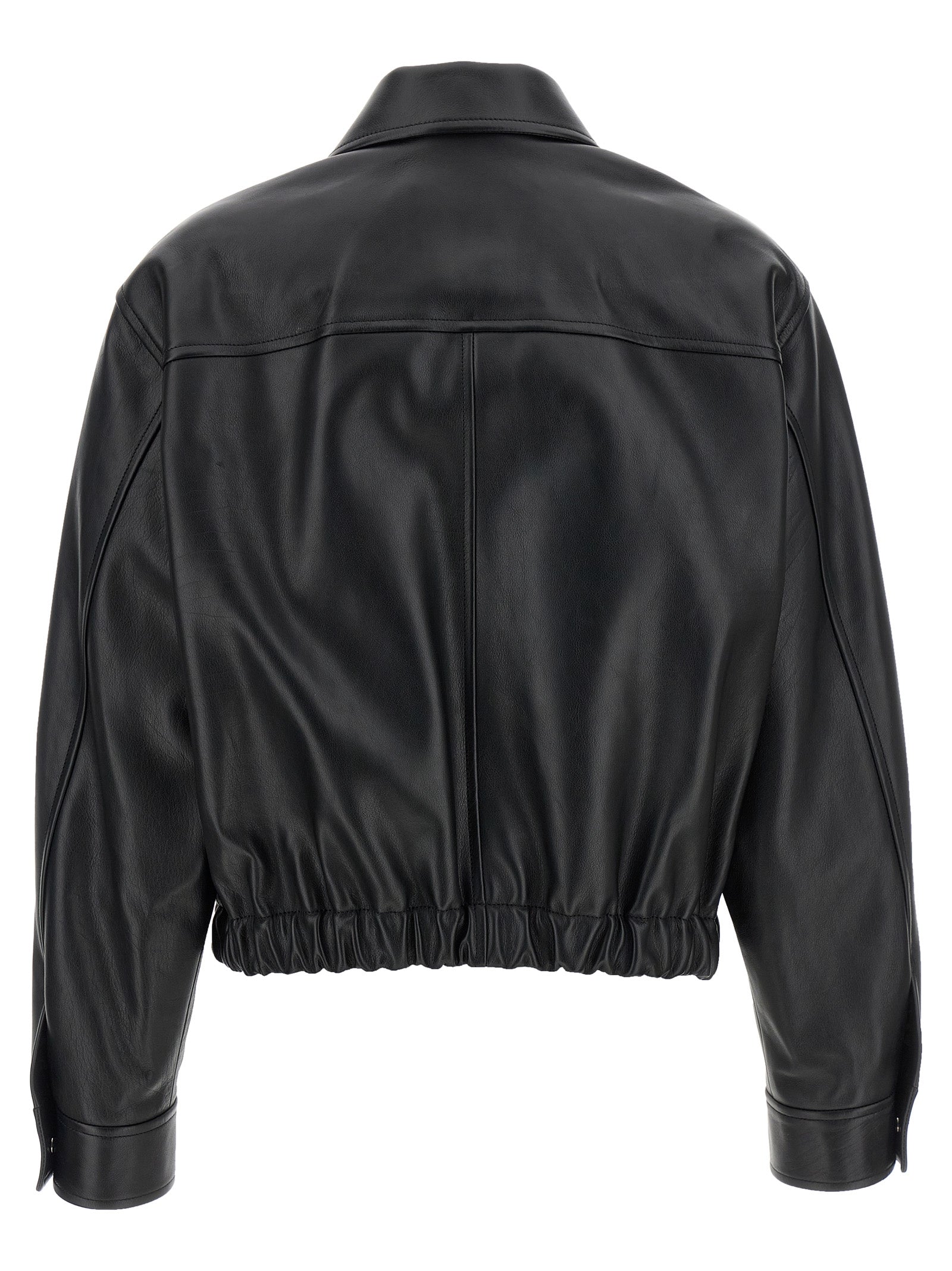 Versace Leather Blouson
