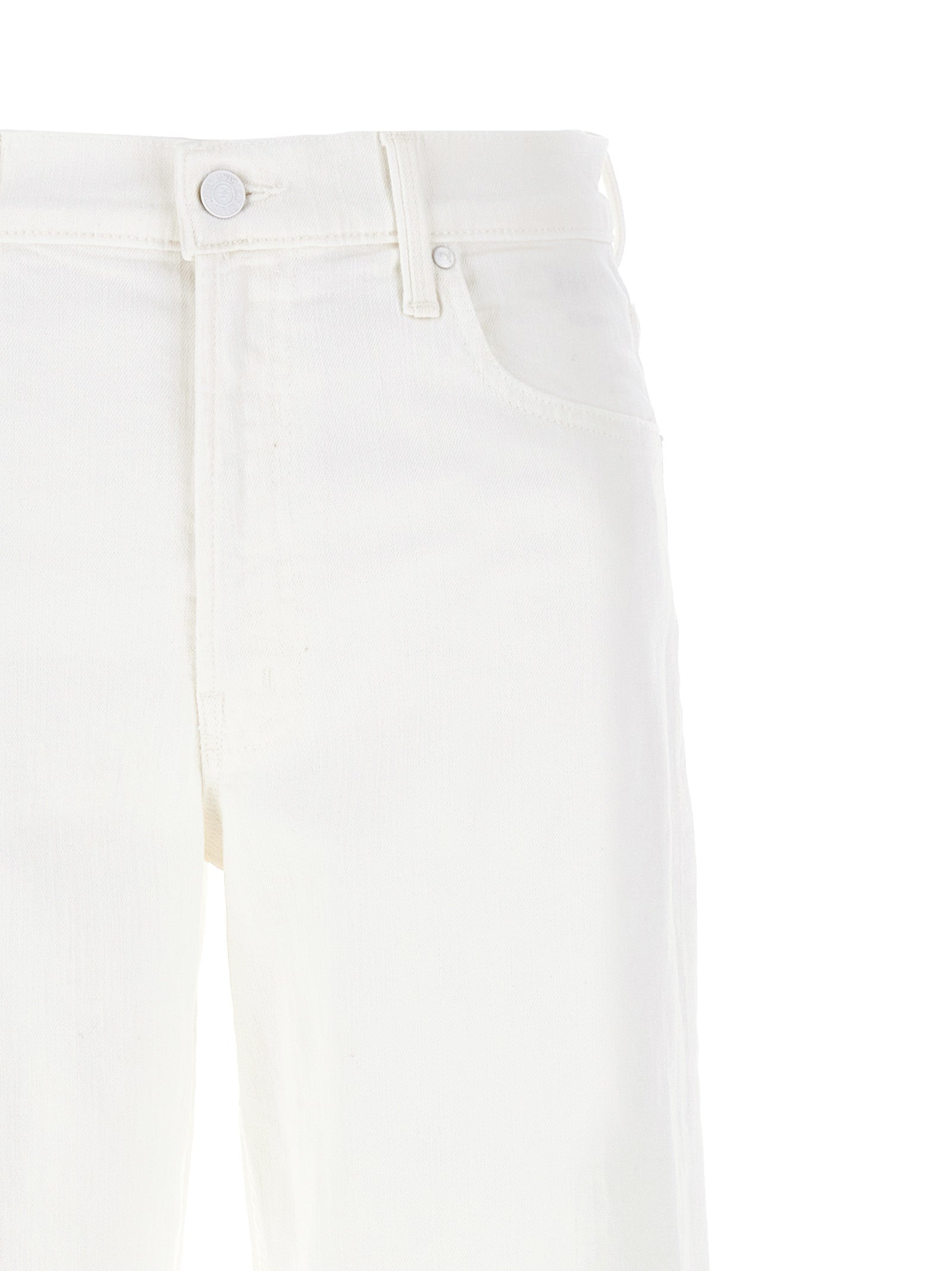 Mother The Spinner Zip Sneak Jeans