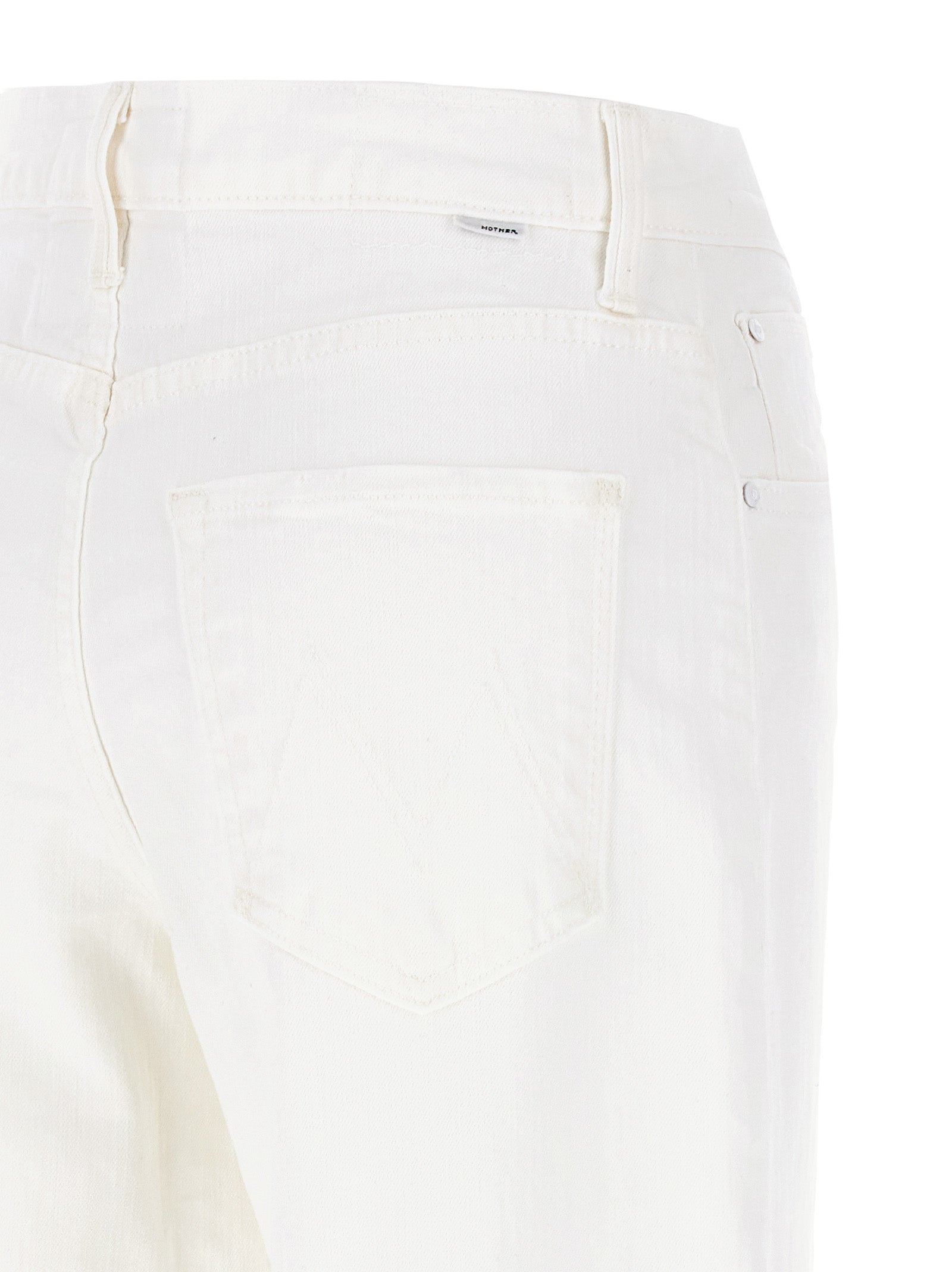Mother The Spinner Zip Sneak Jeans