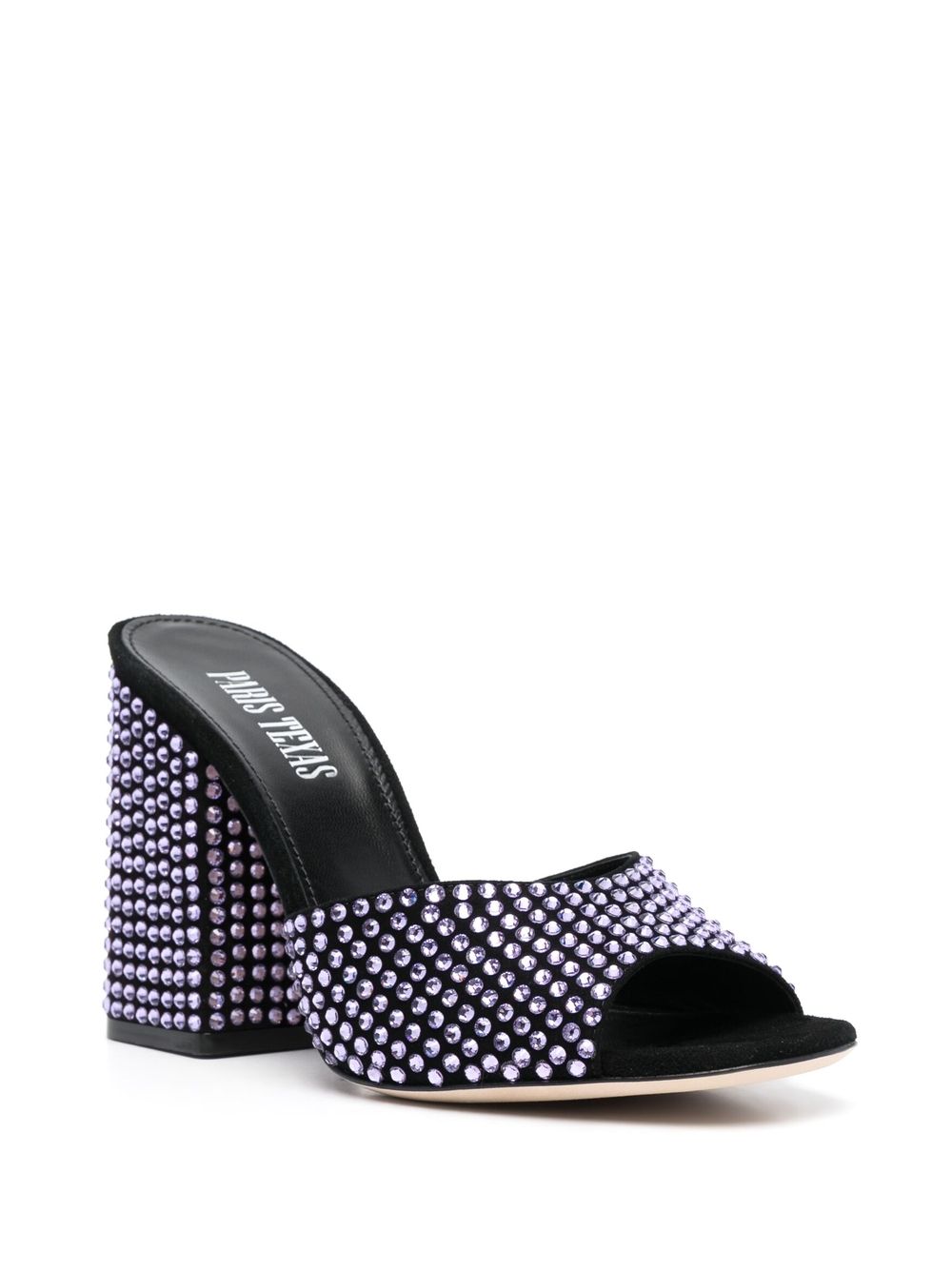 Paris Texas Holly Anja crystal-embellished sandals.