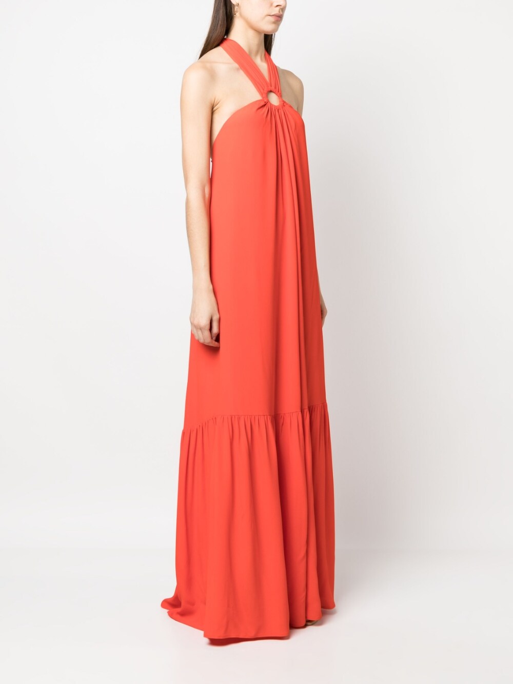 Erika Cavallini Semi-Couture Silk blend long dress