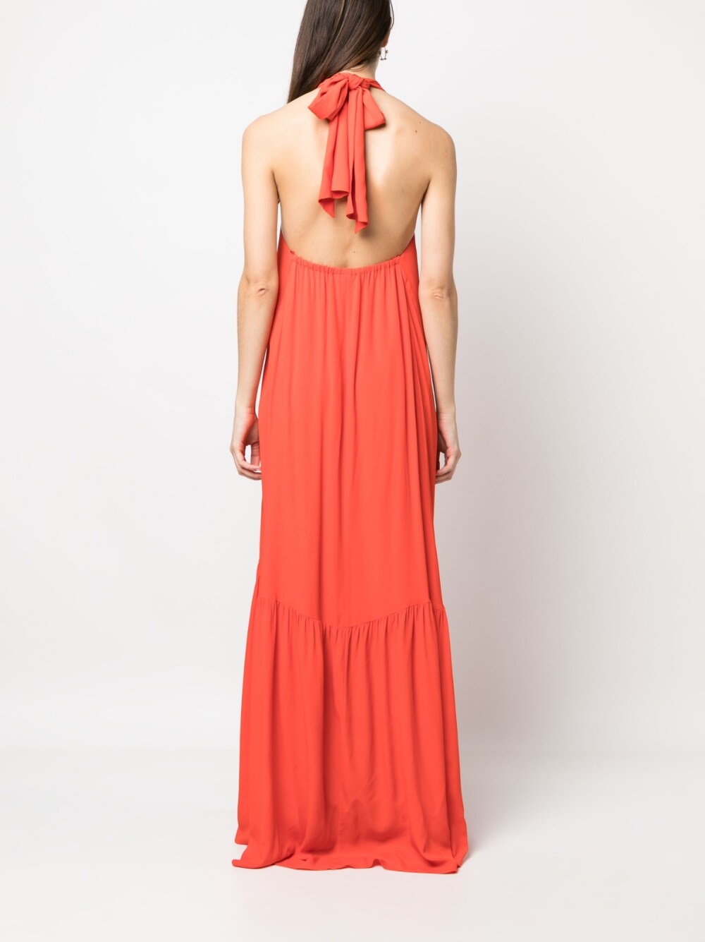 Erika Cavallini Semi-Couture Silk blend long dress