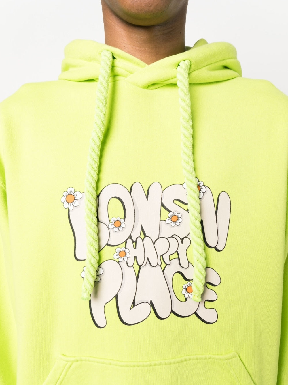 Bonsai Printed cotton hoodie