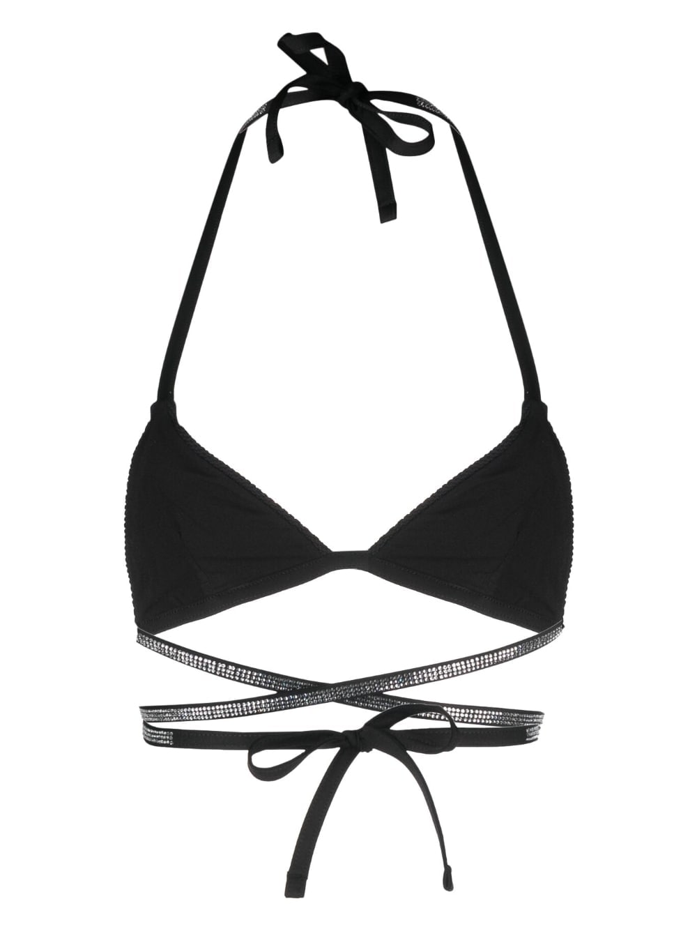 Heron Preston Glitter bikini top