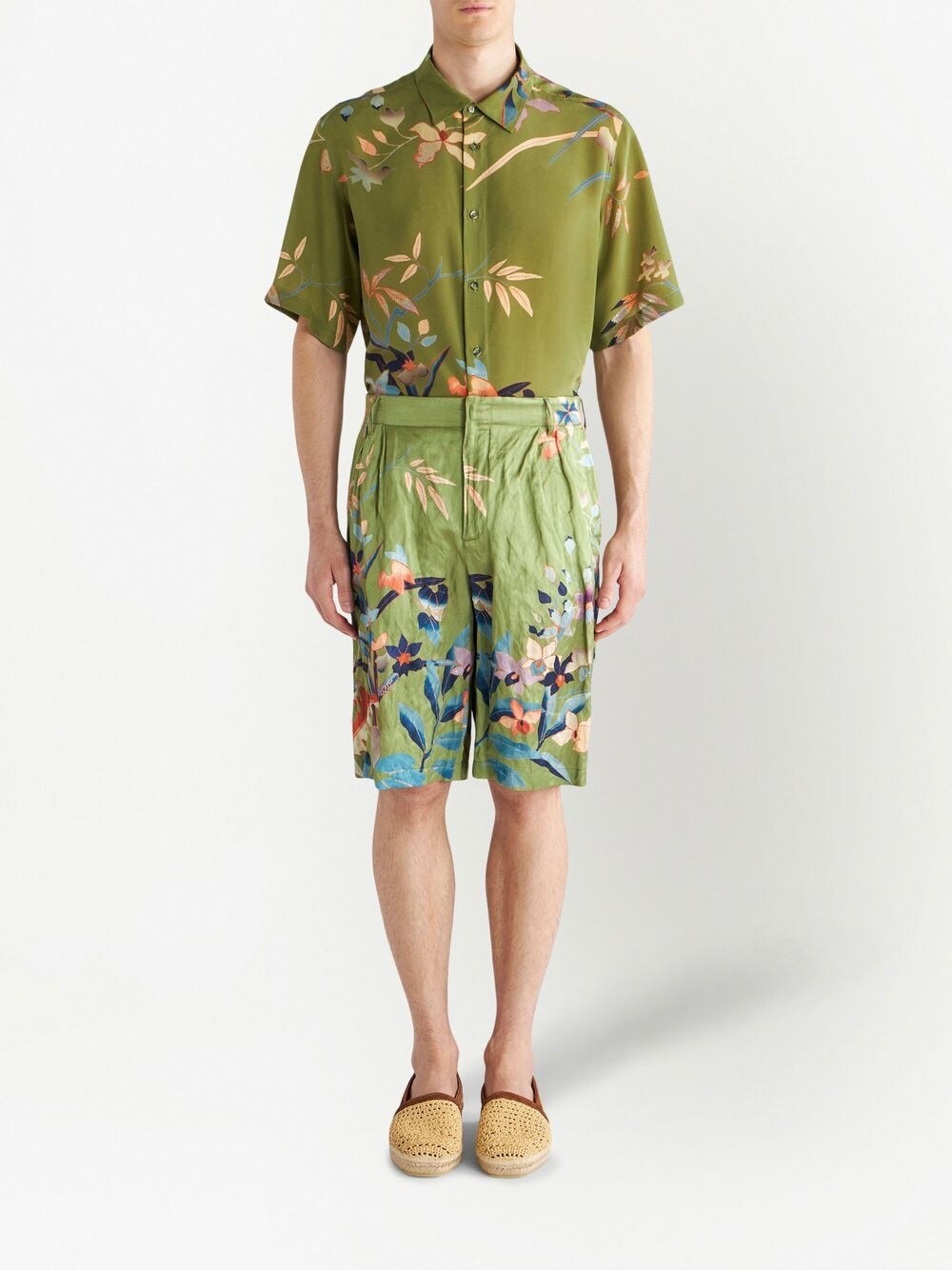 Etro Flowered Bermuda shorts