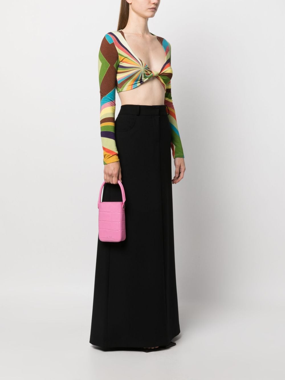 By Far Note mini tote bag