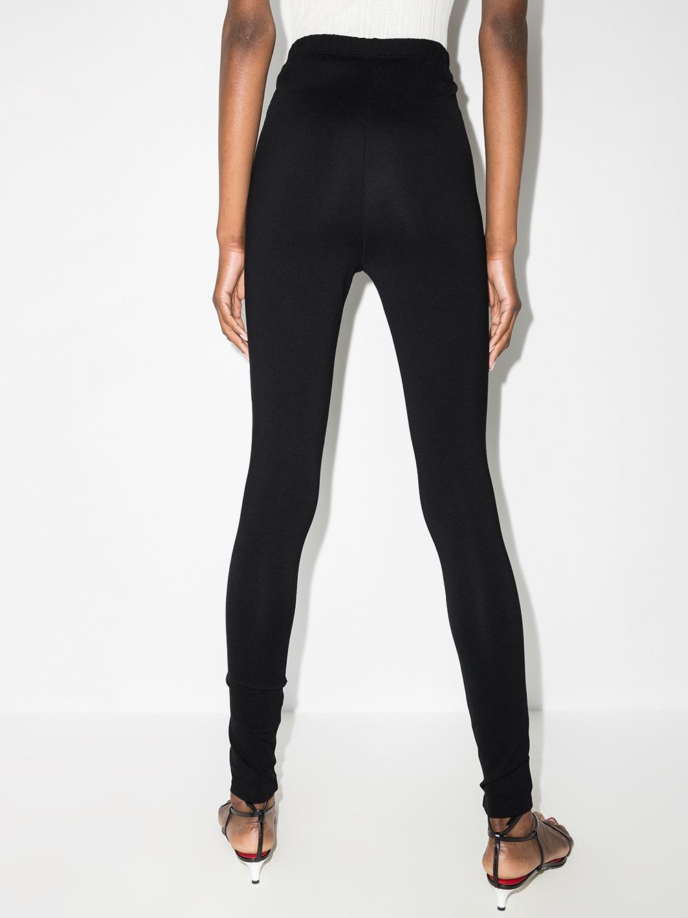 032C Front zip leggings