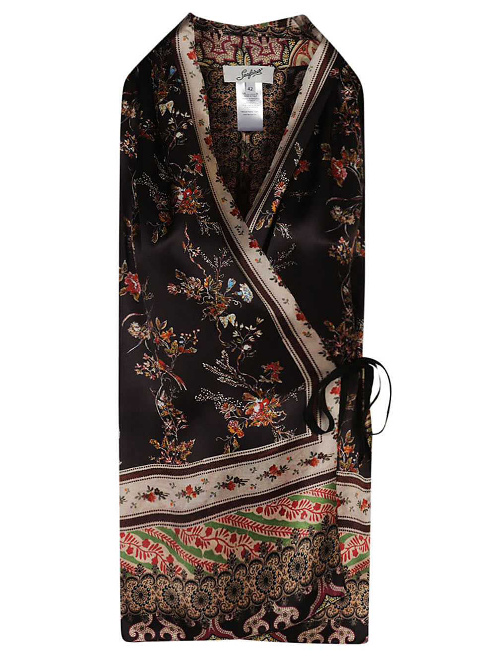 Seafarer Printed wrap shirt