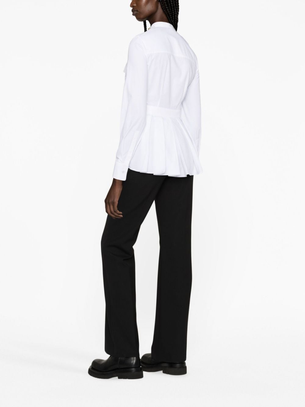 Alexander McQueen Pleated shirt