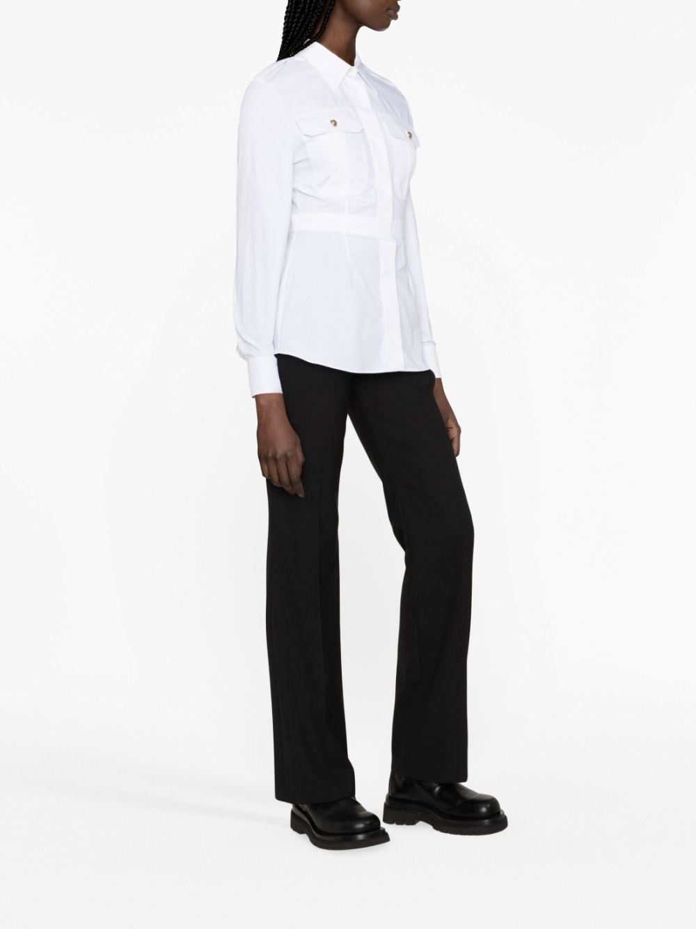 Alexander McQueen Pleated shirt