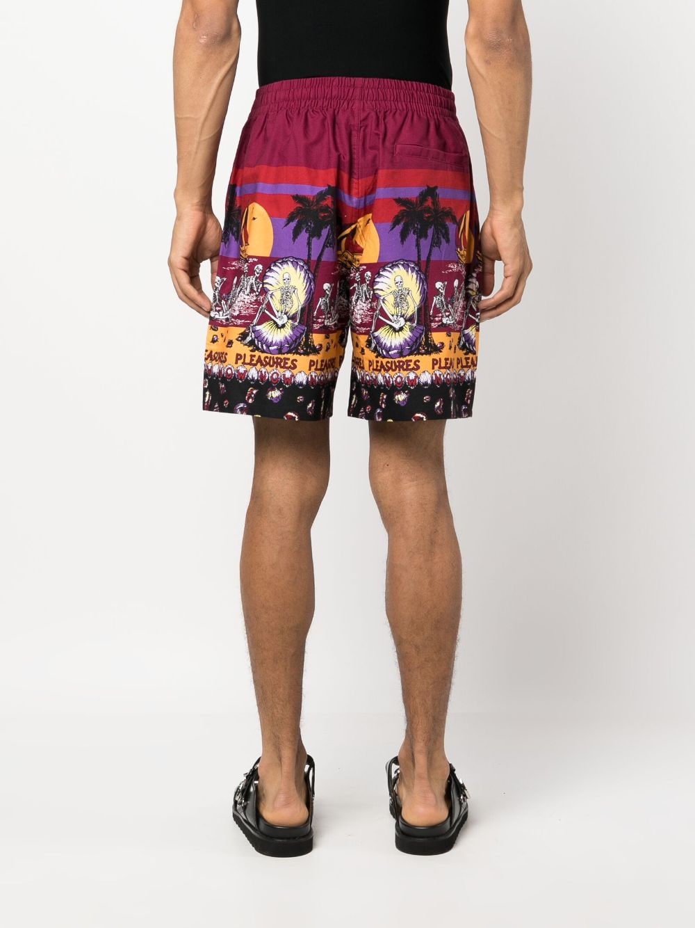 Pleasures Beach printed shorts