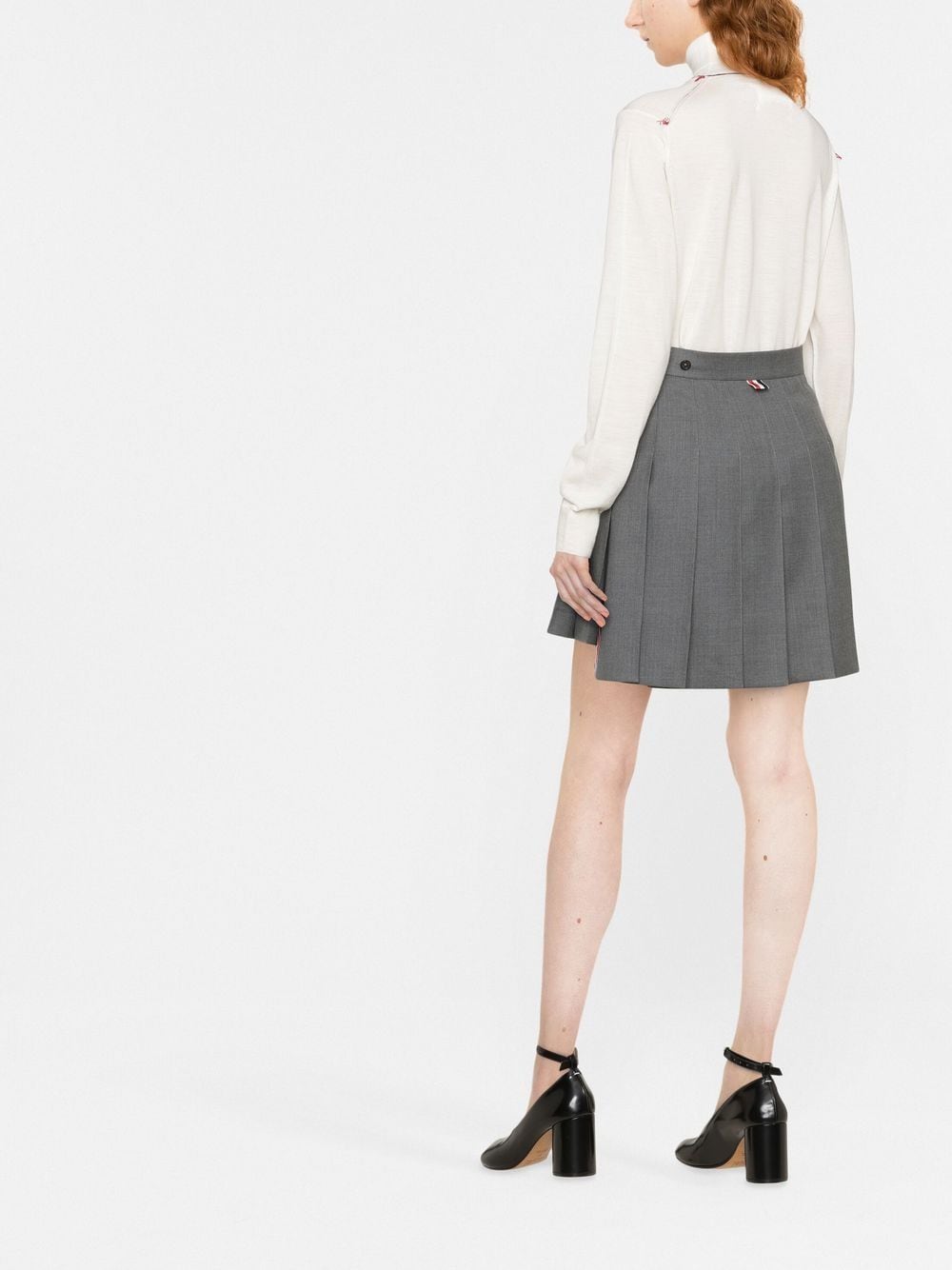 Maison Margiela Work-In-Progress high-neck jumper