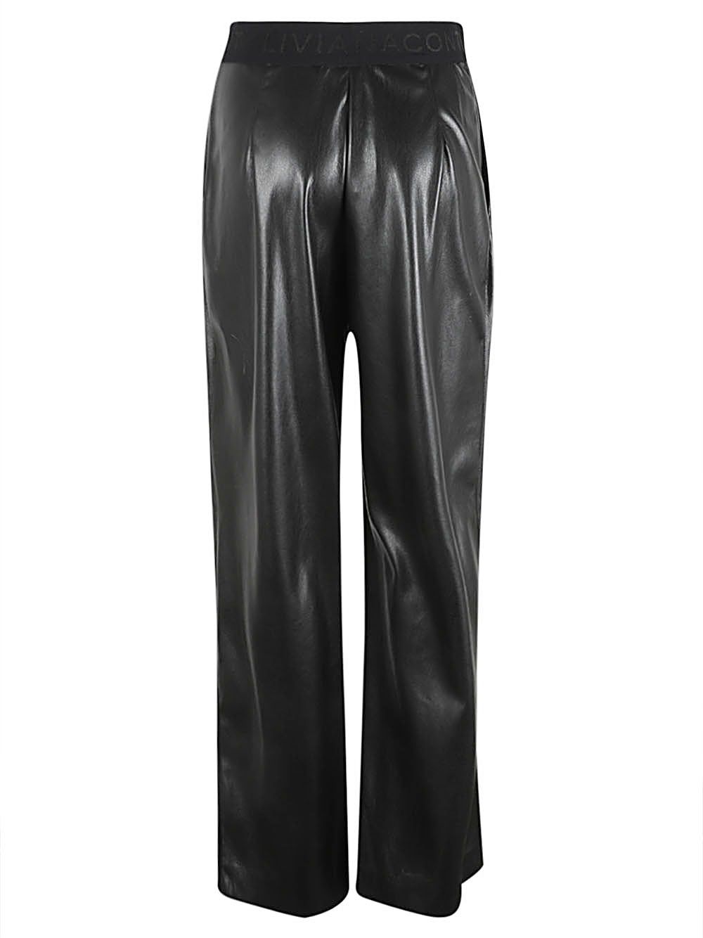 Liviana Conti Faux leather trousers