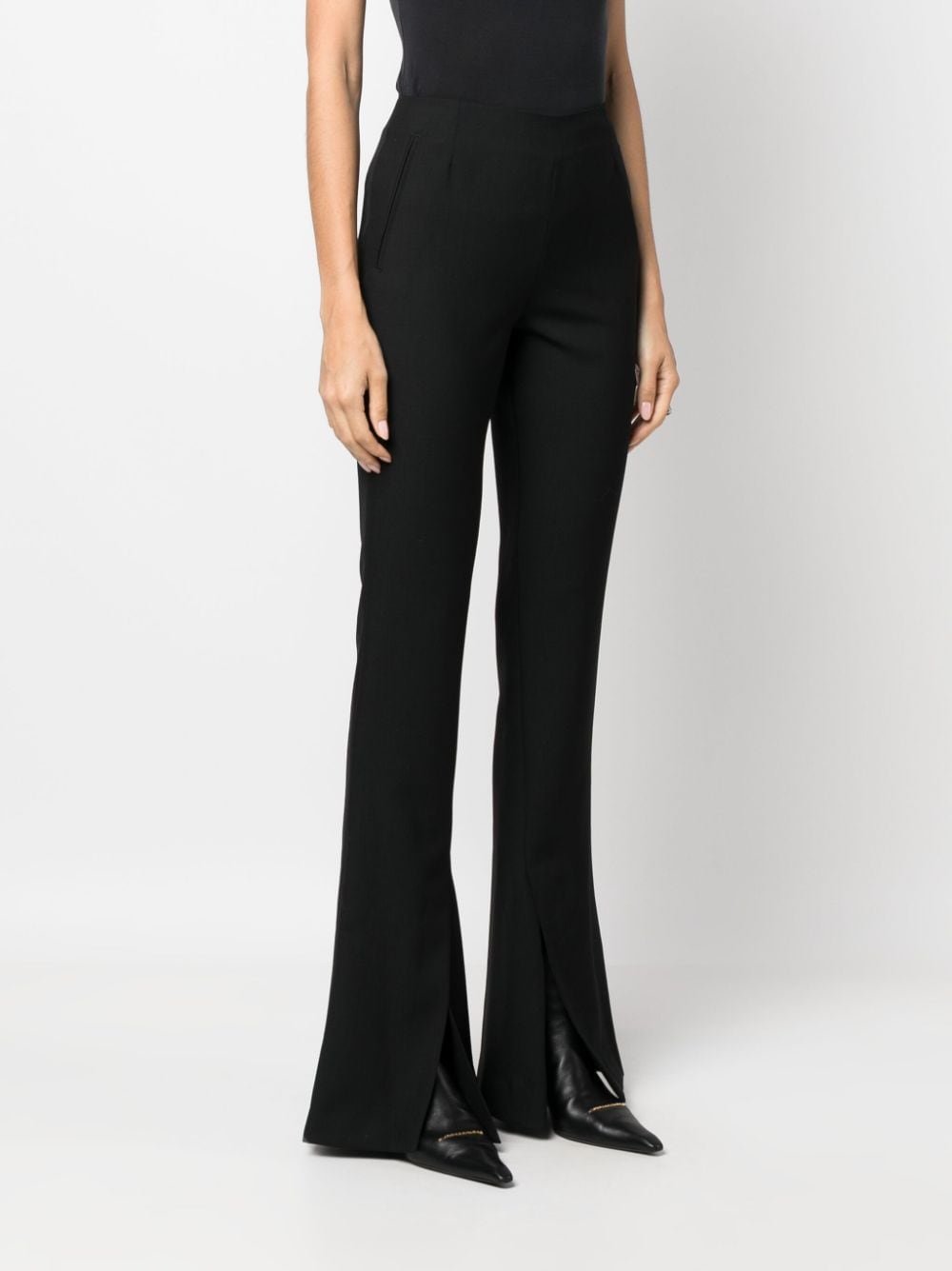 Ambush Flared wool trousers