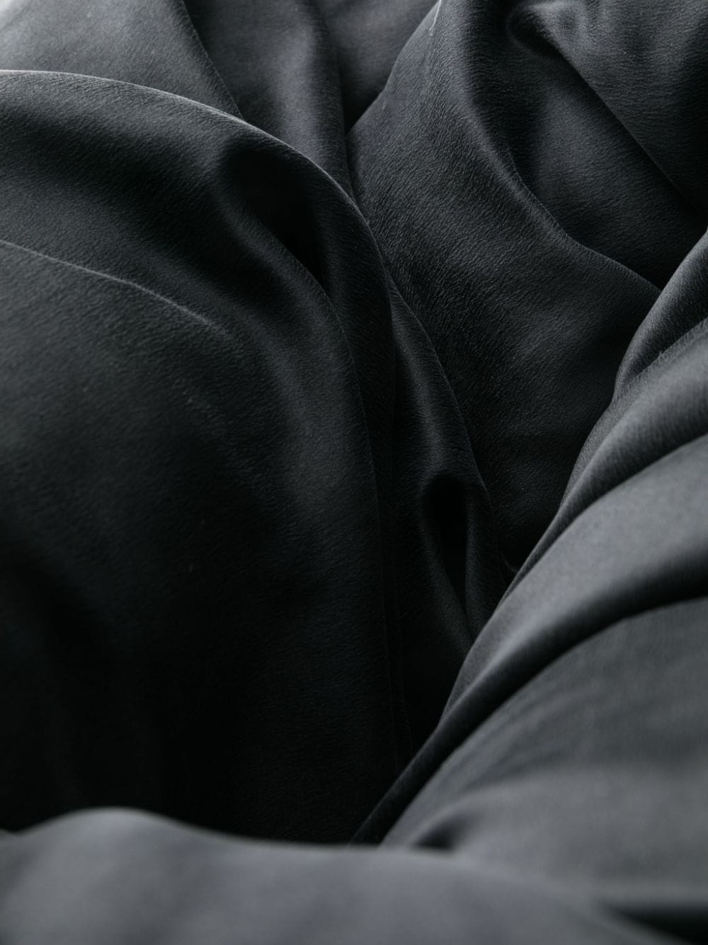 Rick Owens padded silk scarf