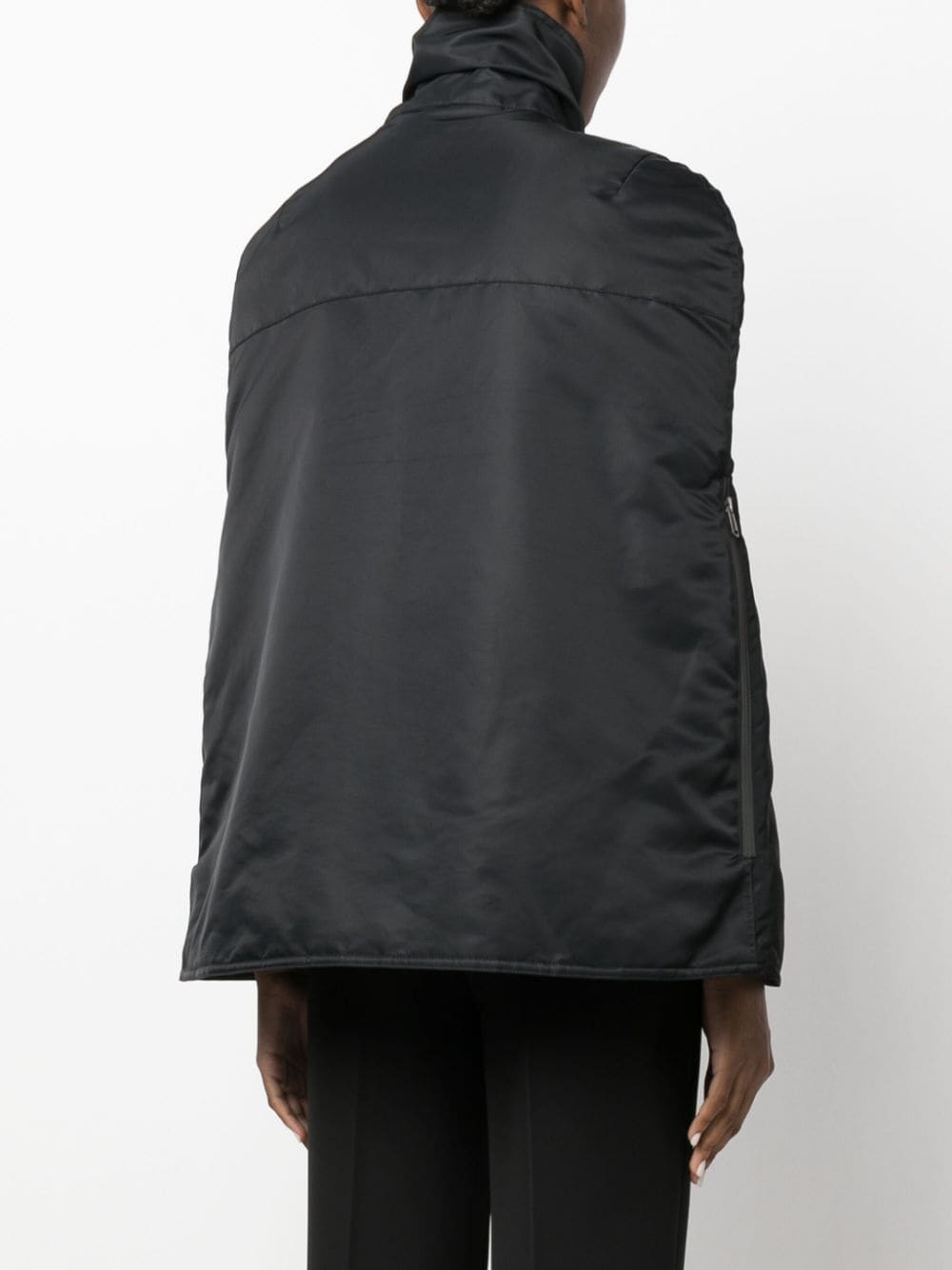 Coperni Logo-patch bomber cape