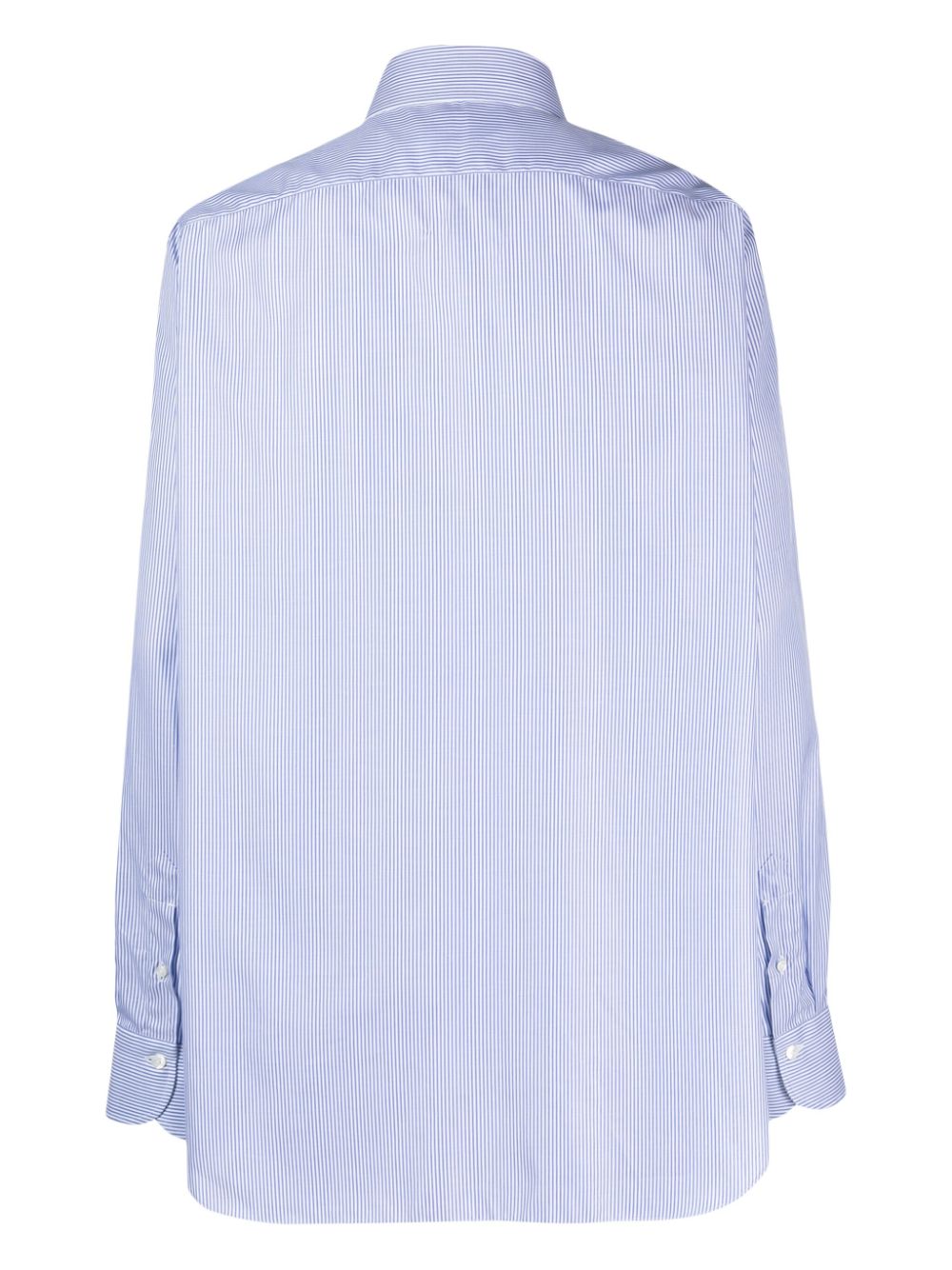 Finamore 1925 Napoli Striped cotton shirt