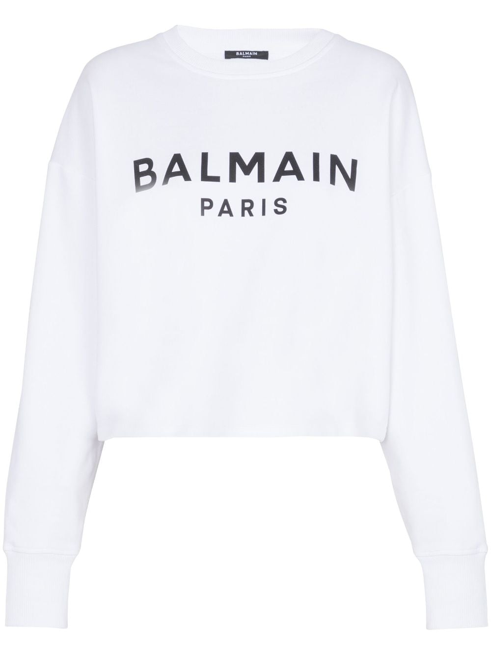 Balmain Logo-print cotton sweatshirt