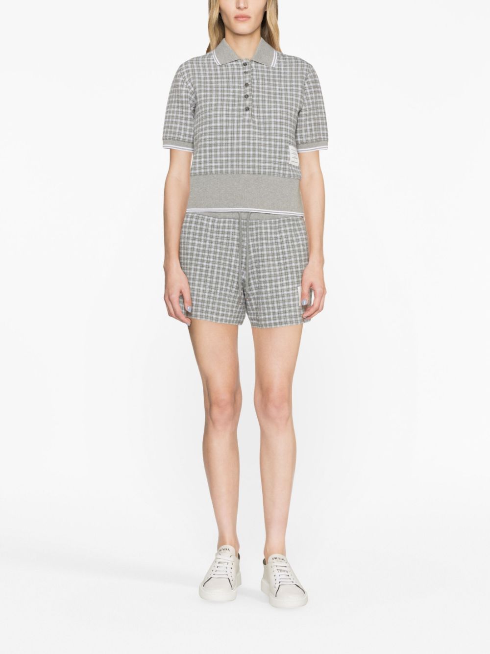 Thom Browne Tweed cotton shorts