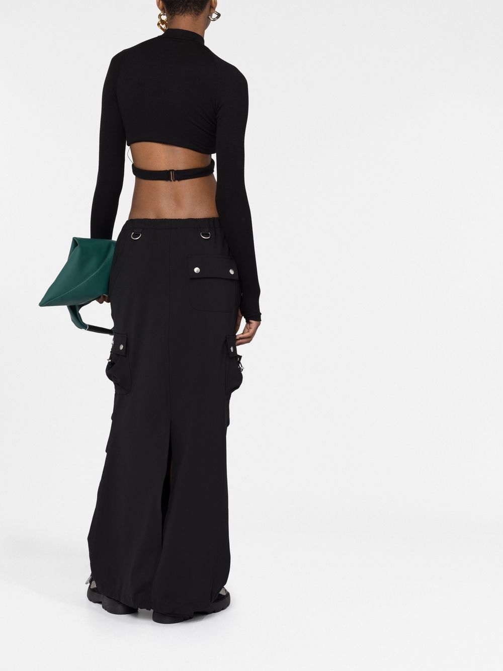 Coperni Tailored cargo maxi skirt