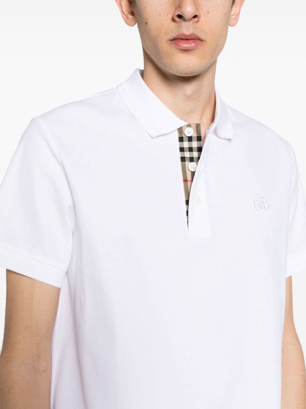 Burberry Polo with embroidery