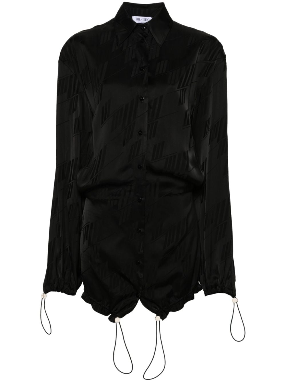 The Attico Logo mini dress