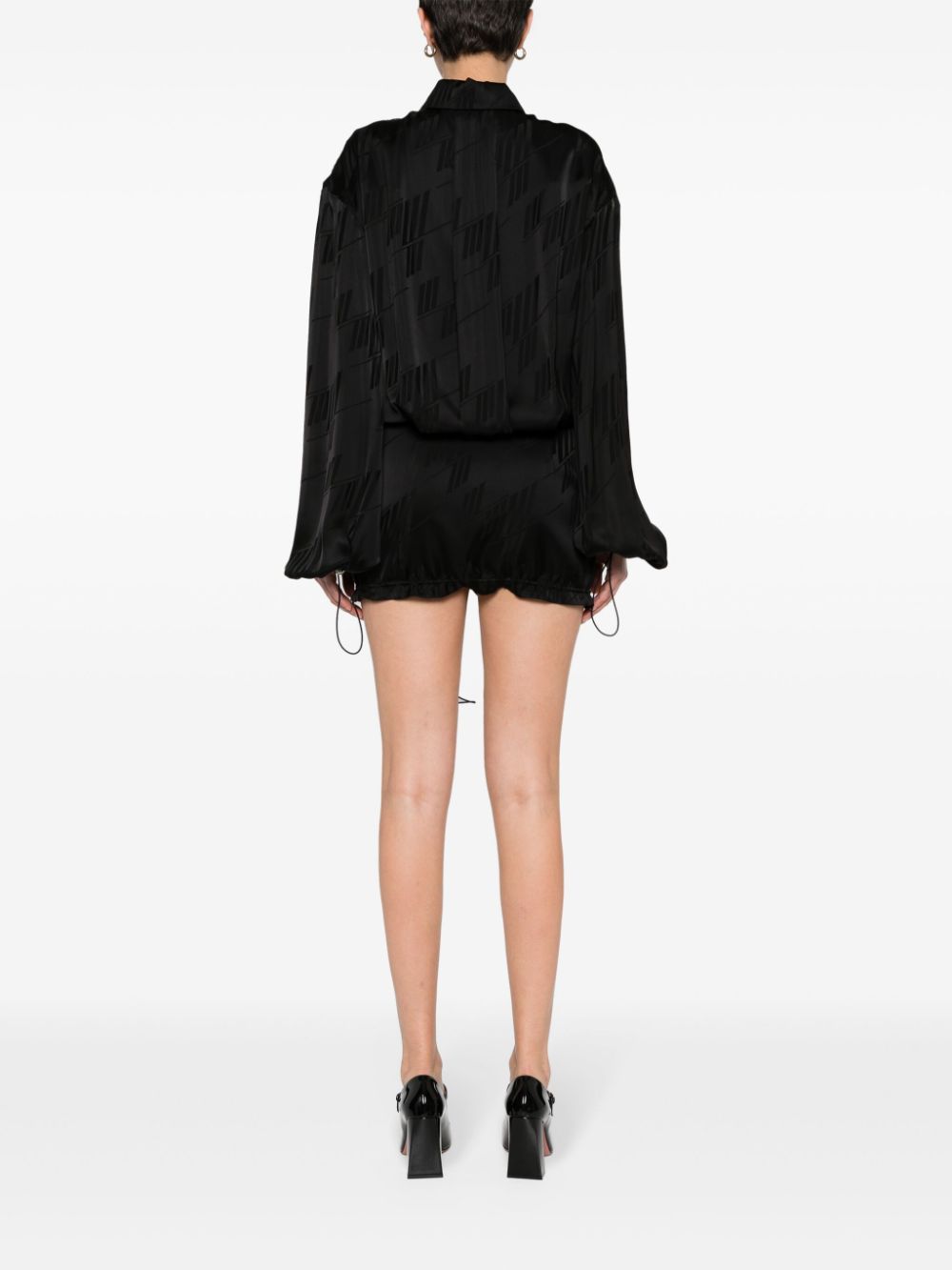 The Attico Logo mini dress