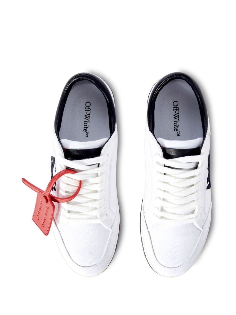 Off White New Low Vulcanized leather sneakers