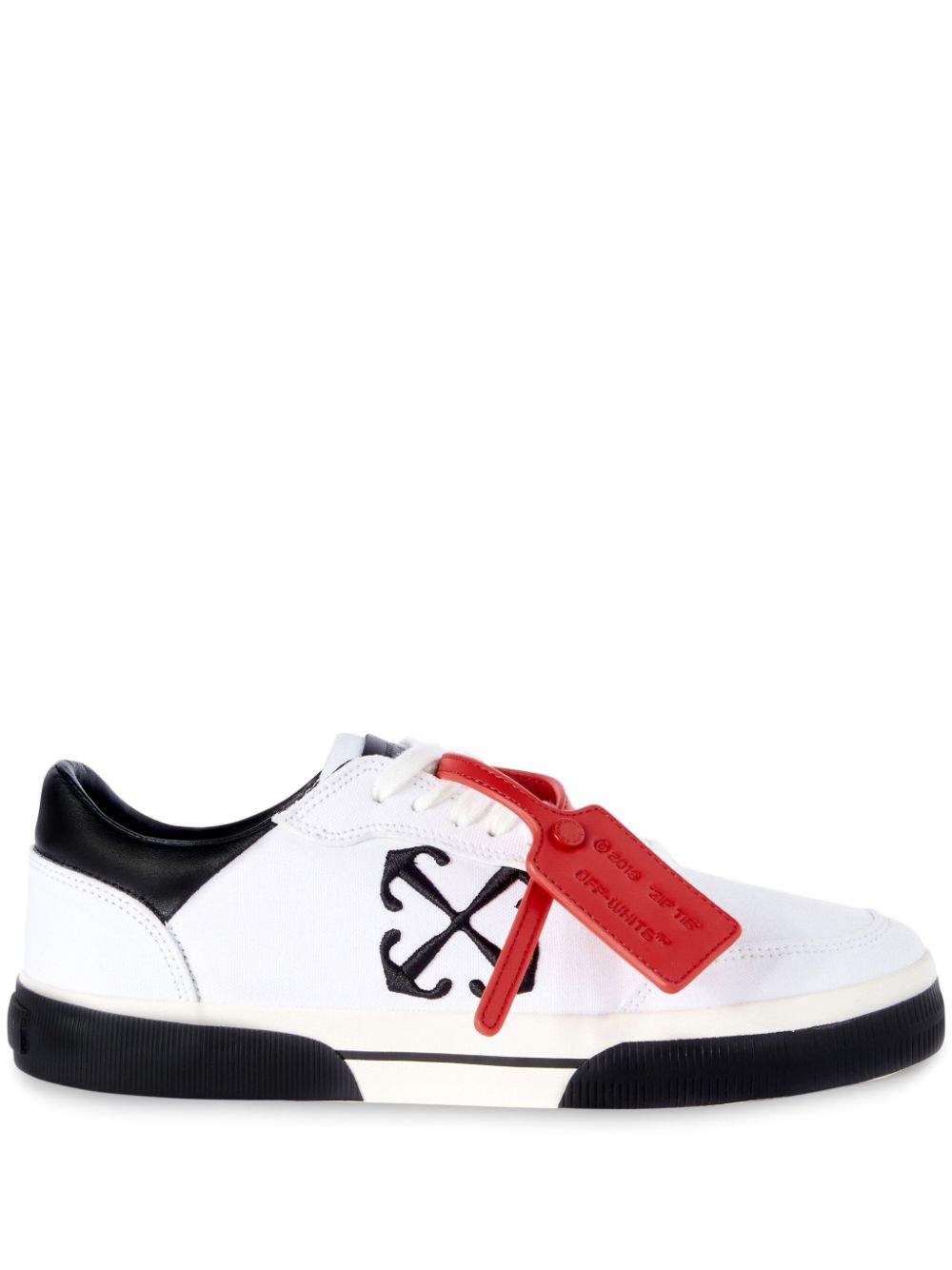 Off White New Low Vulcanized leather sneakers