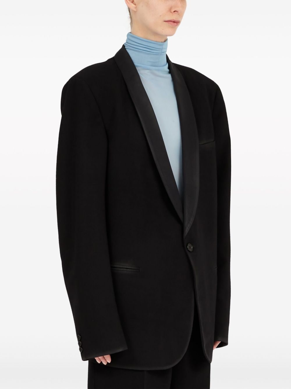 Maison Margiela Single-breasted blazer with 4-needle detail