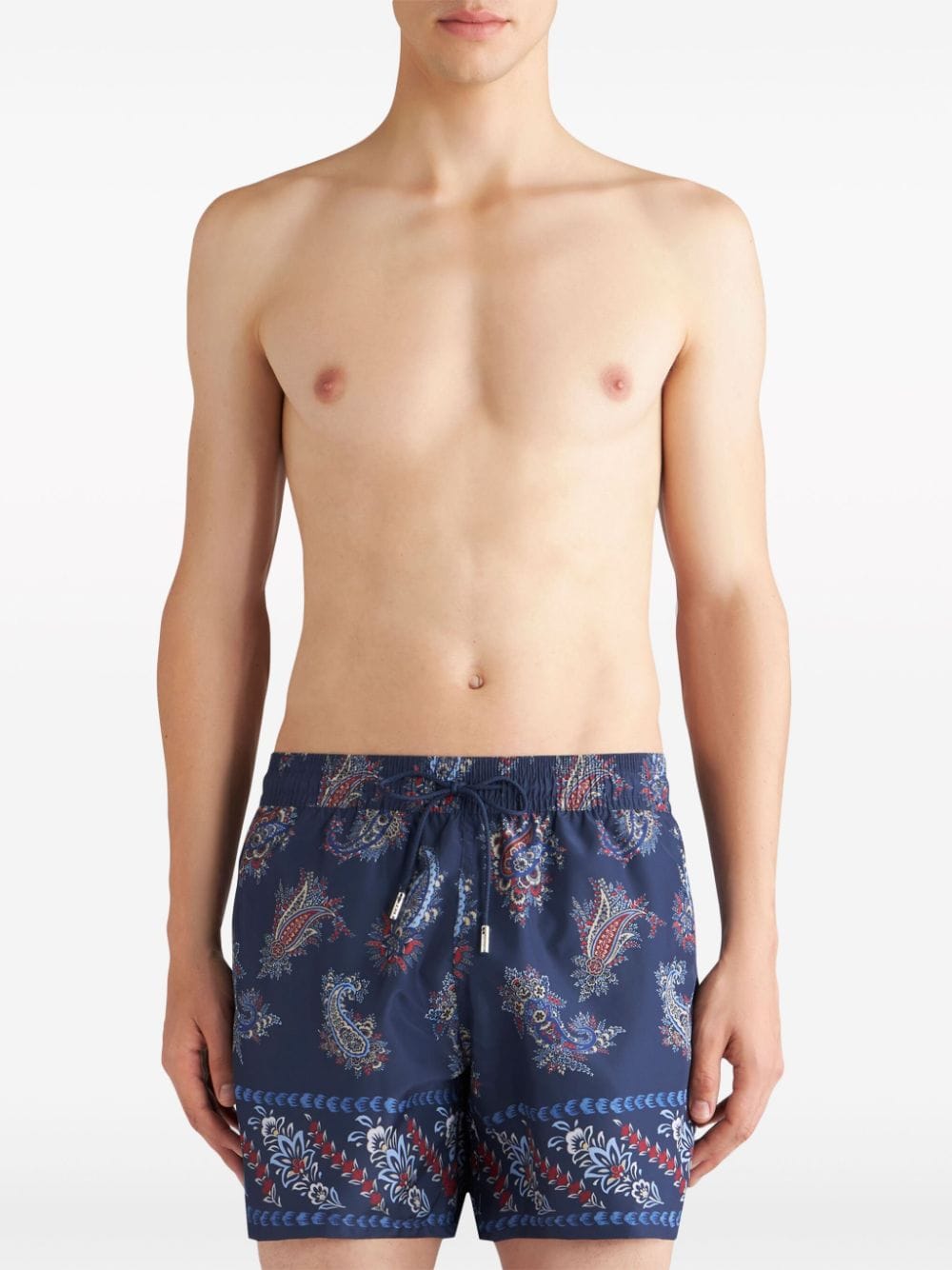 Etro Paisley-print swim shorts