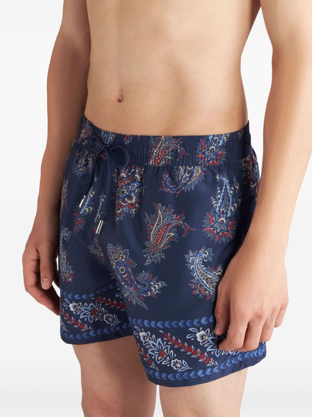 Etro Paisley-print swim shorts