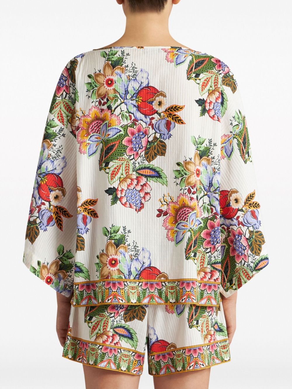 Etro Floral blouse