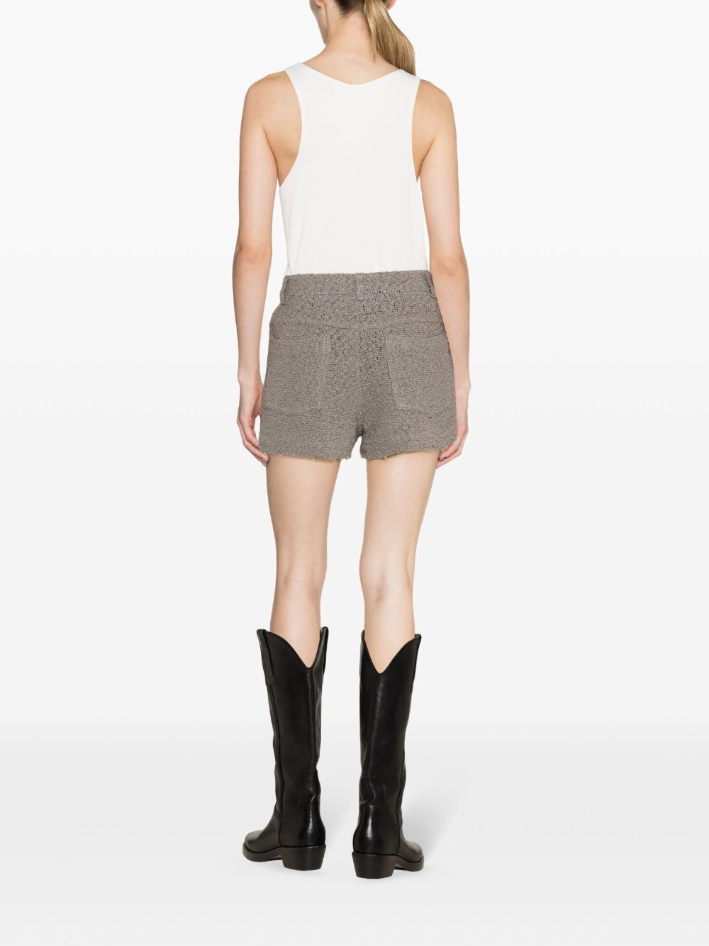 Iro Daphna cotton blend shorts