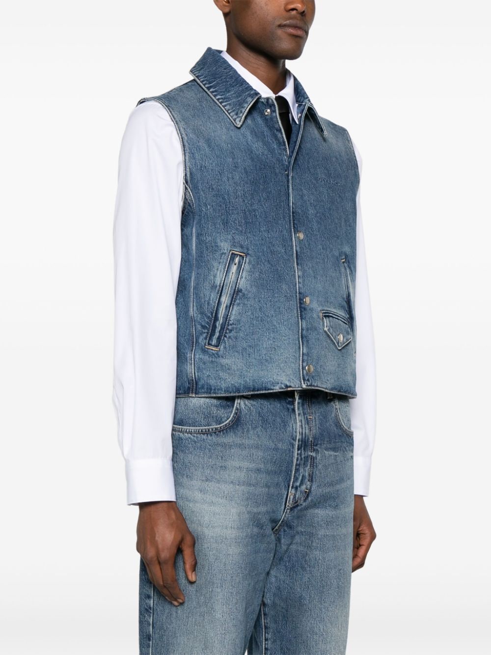 Givenchy Denim cotton vest