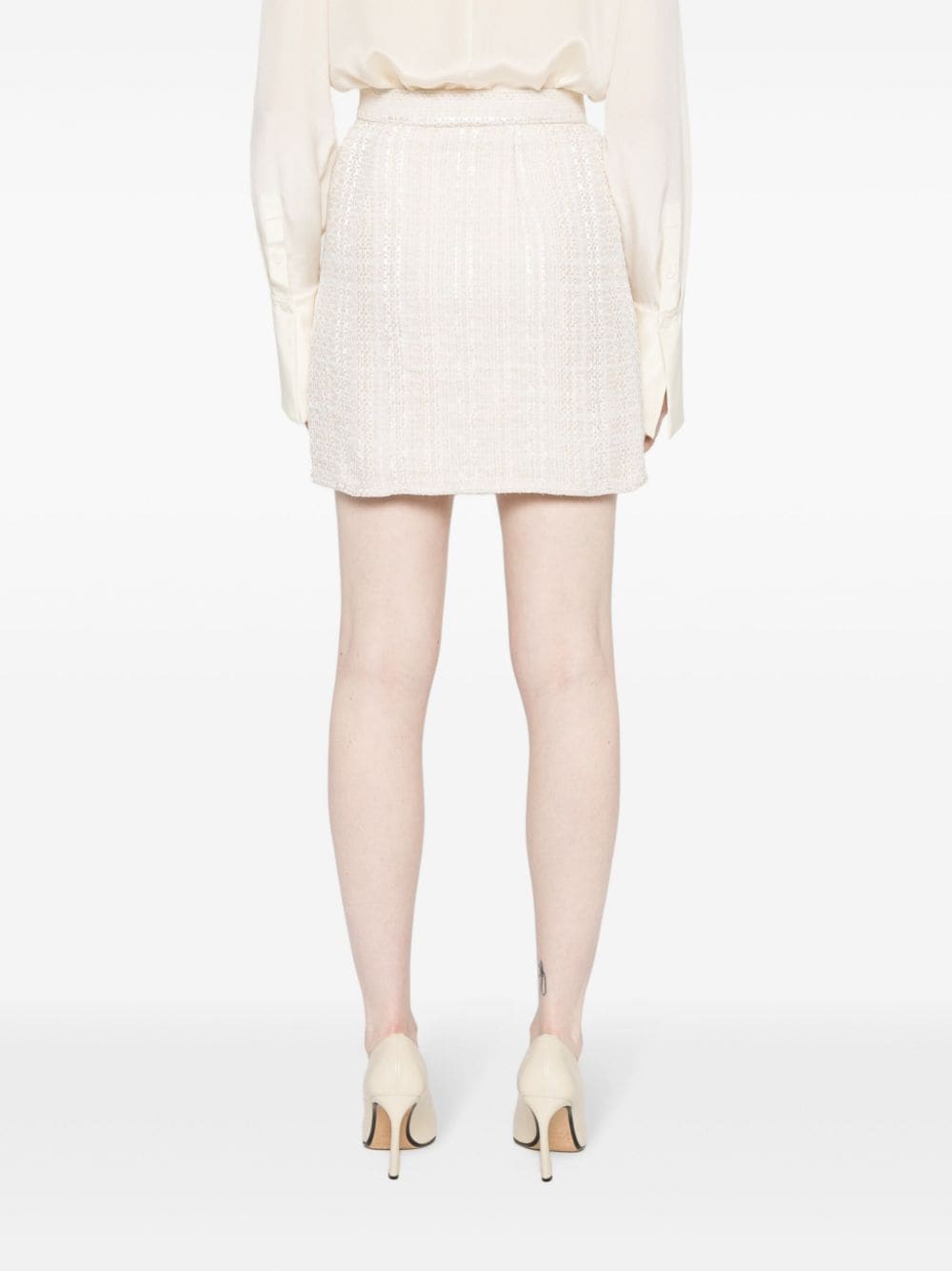 Iro Cotton blend wrapped skirt