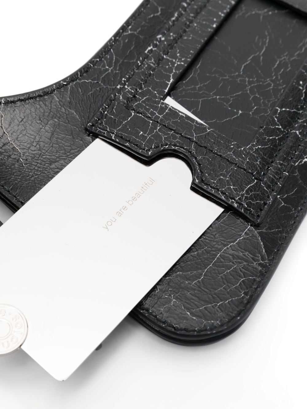 Acne Studios mini Platt leather shoulder bag