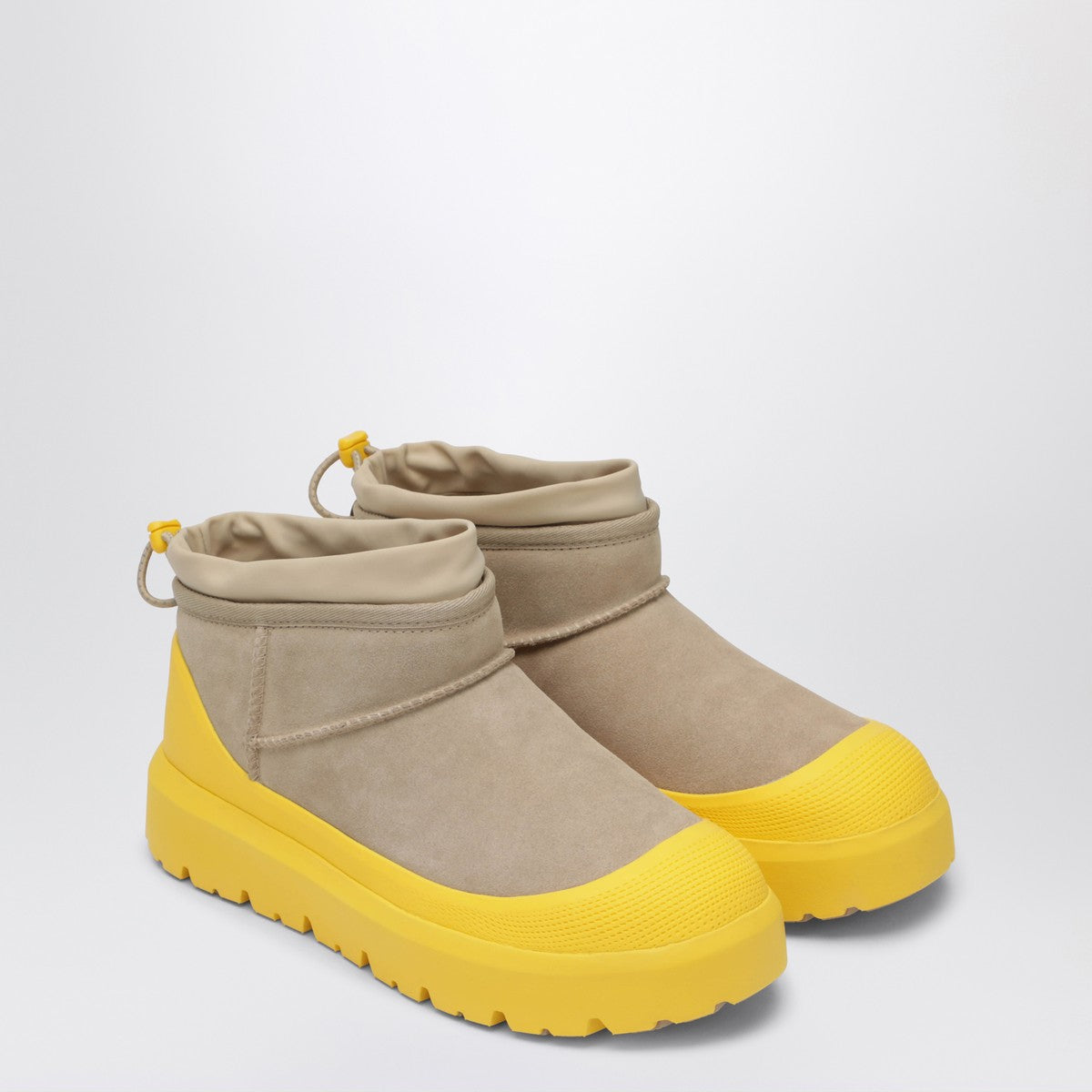UGG Classic Ultra Mini Weather Hybrid Boots mustard