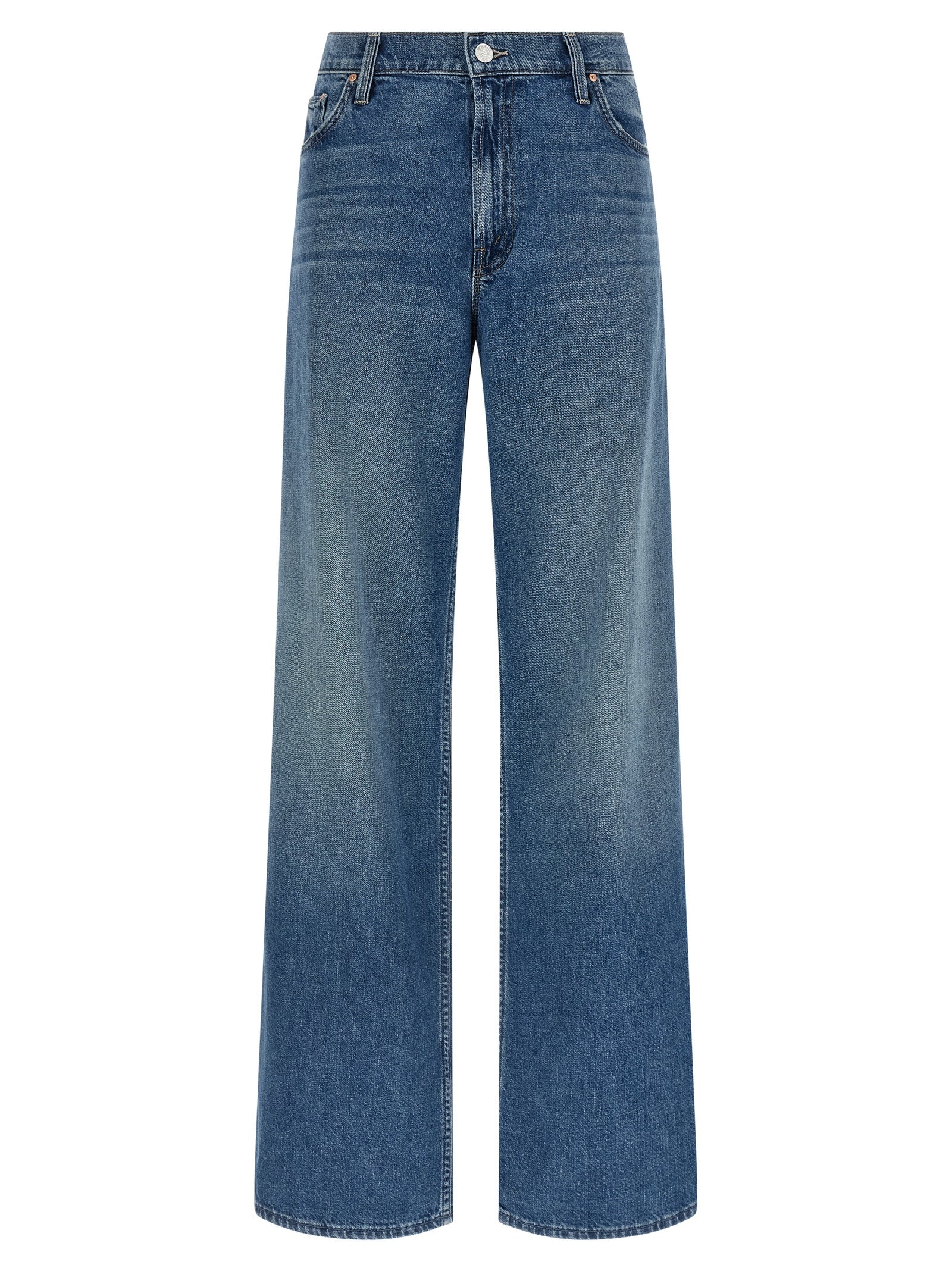 Mother The Rerun Zip Sneak Jeans