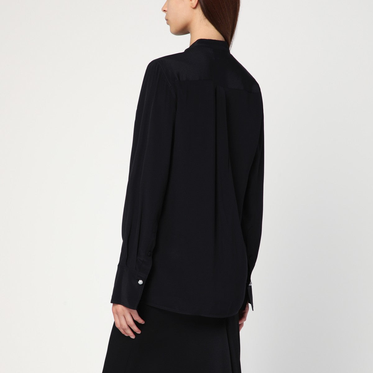 Victoria Beckham Black silk shirt