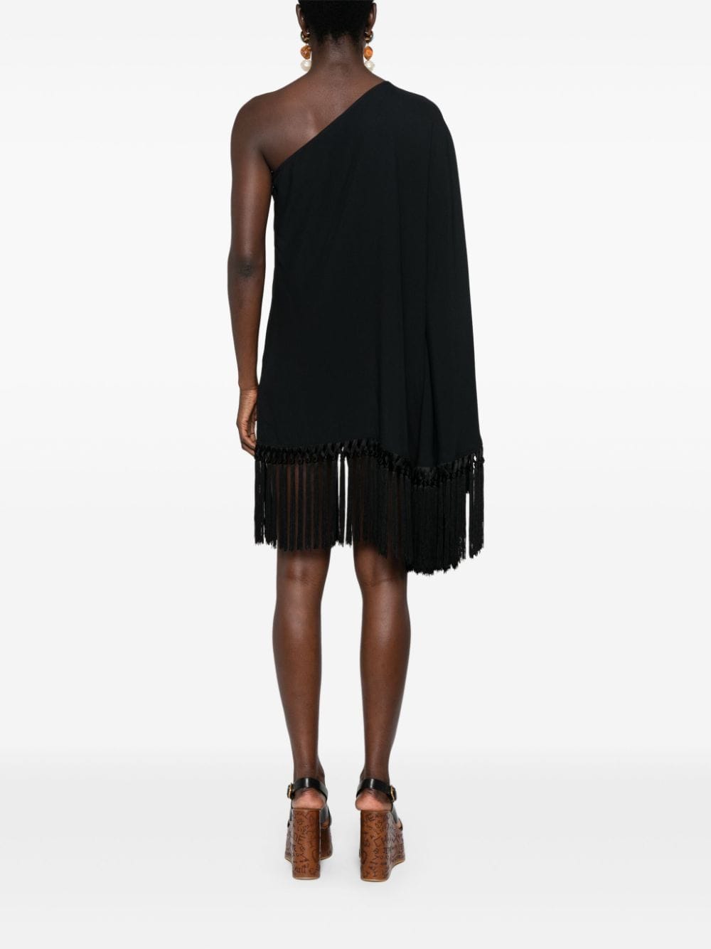 Taller Marmo Pre Piccolo Arno fringed short dress