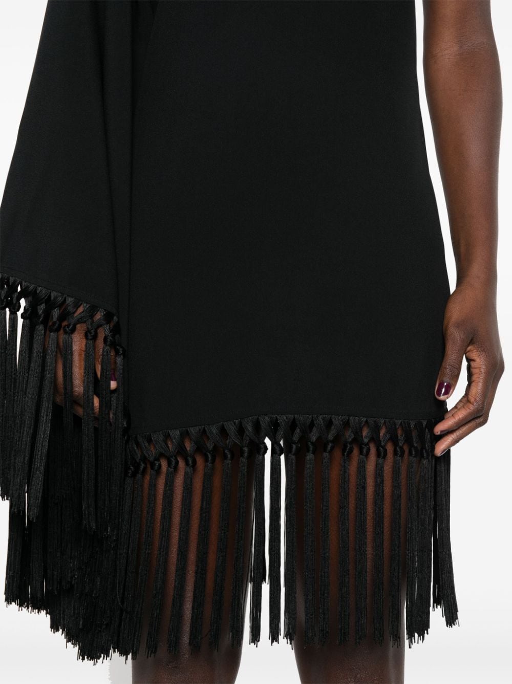 Taller Marmo Pre Piccolo Arno fringed short dress