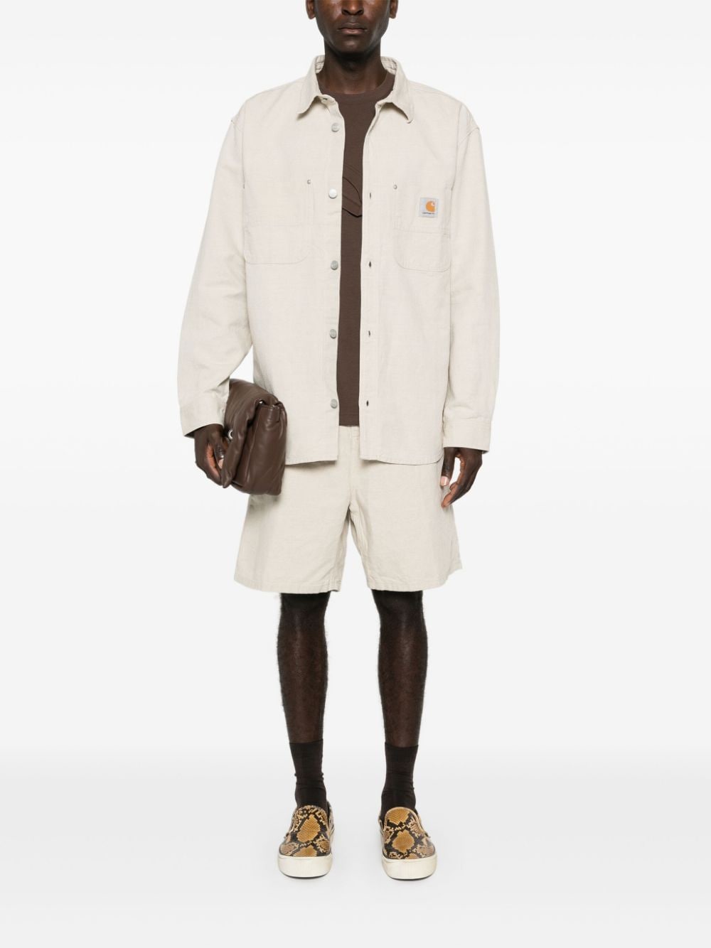 Carhartt Wip Pre Cotton blend shorts
