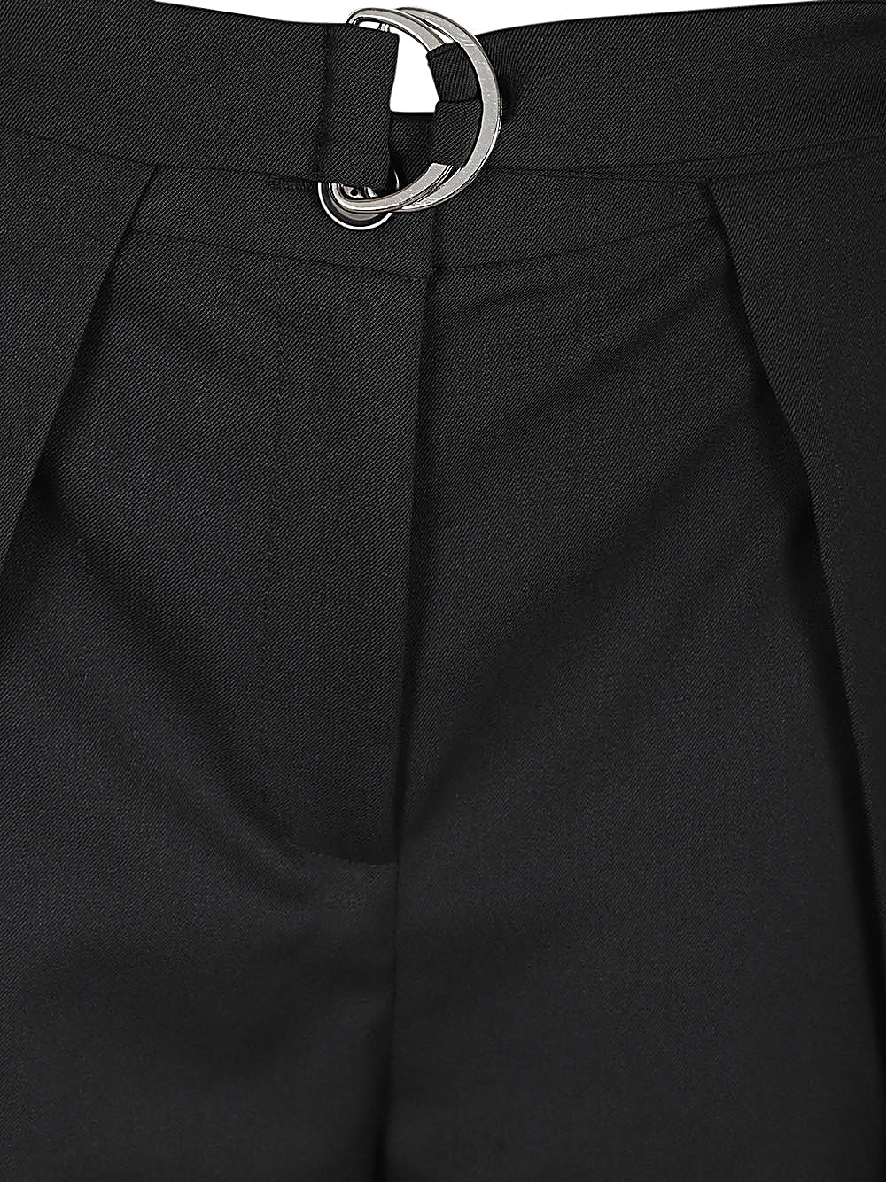 Erika Cavallini Semi-Couture Wool twill Amelia trousers