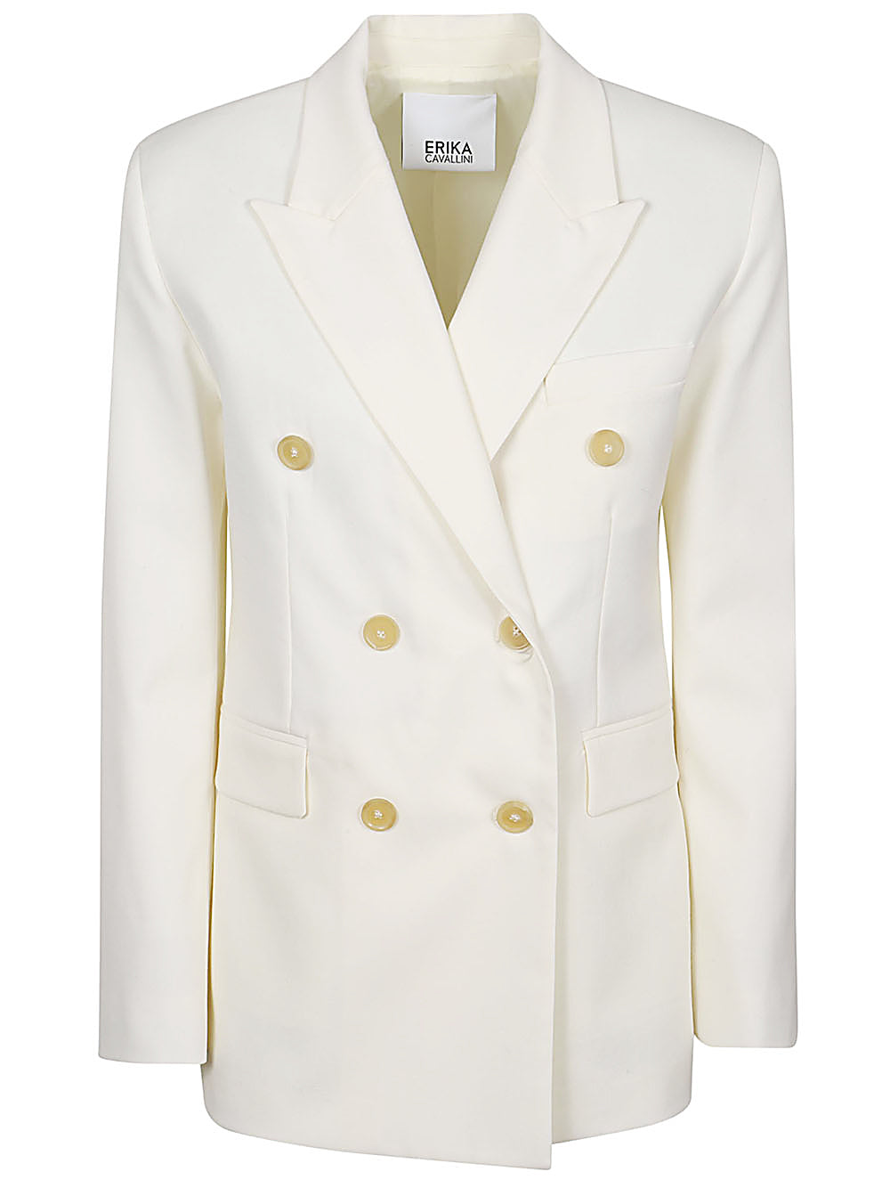 Erika Cavallini Semi-Couture Wool twill Alberta jacket
