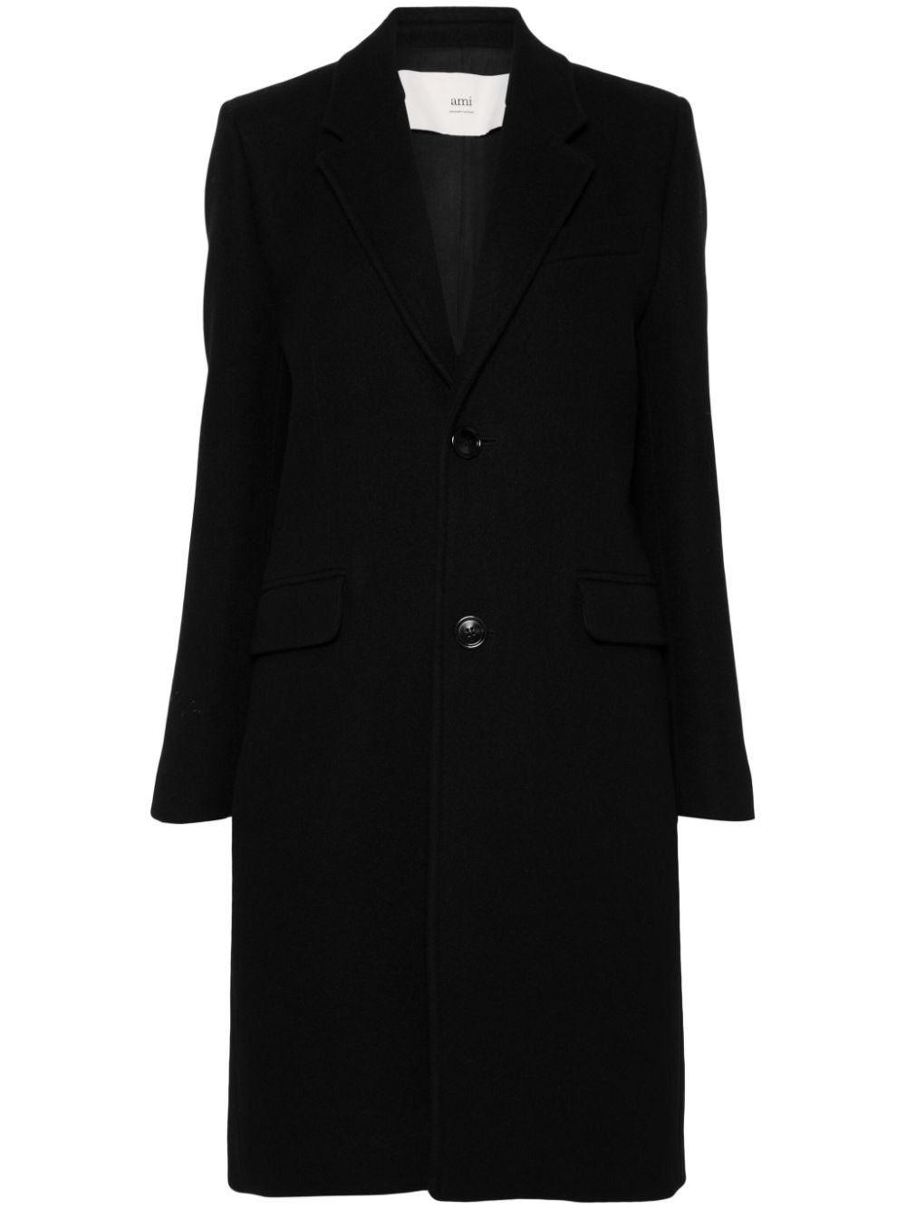 Ami Paris Wool single-breasted coat