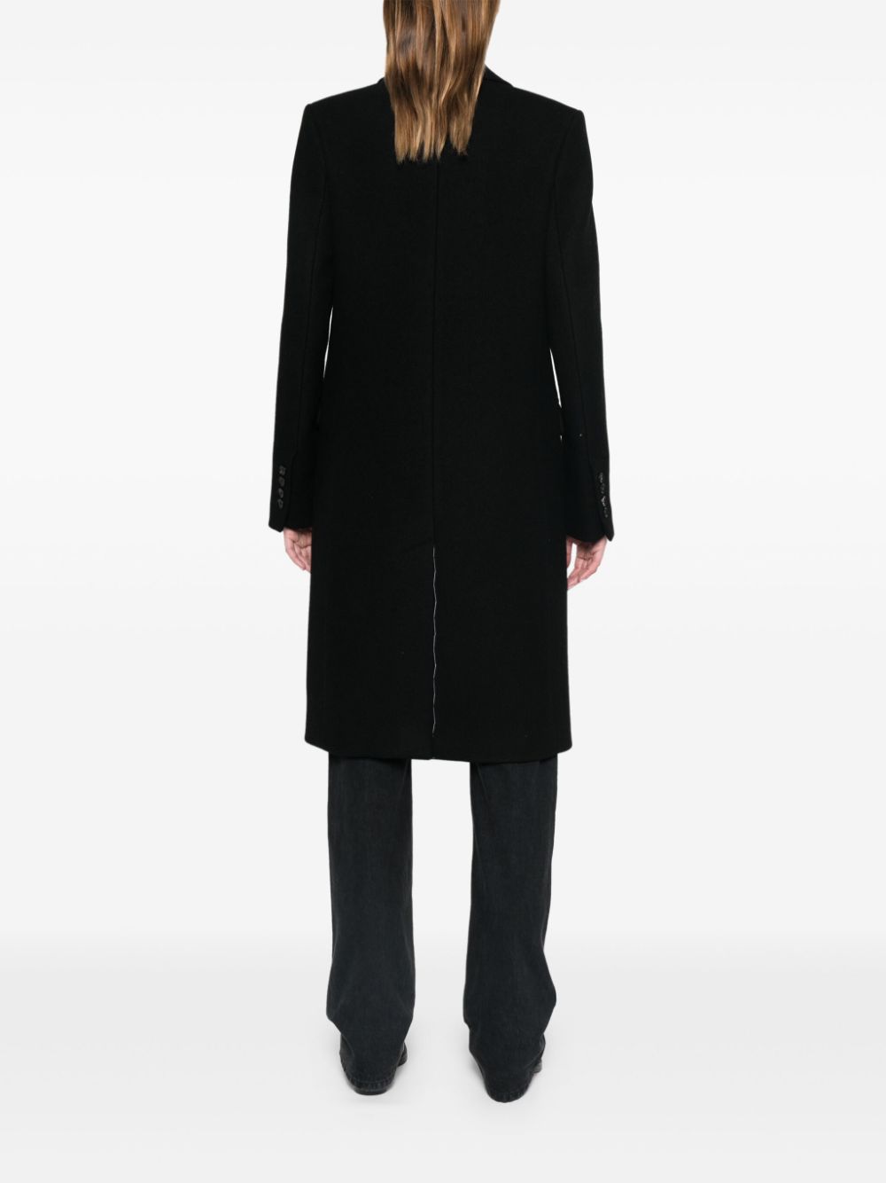 Ami Paris Wool single-breasted coat