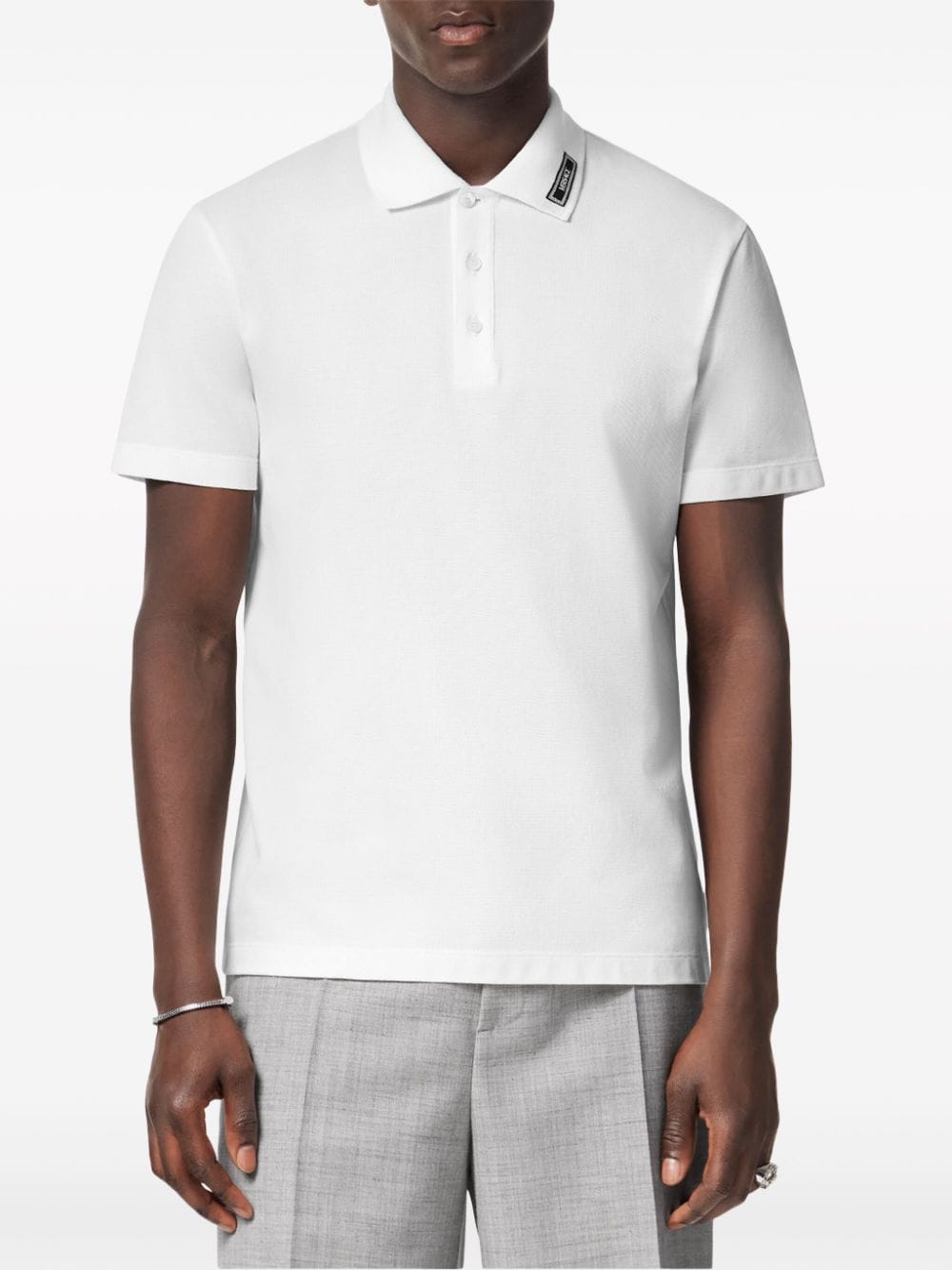 Versace 90s Logo polo shirt